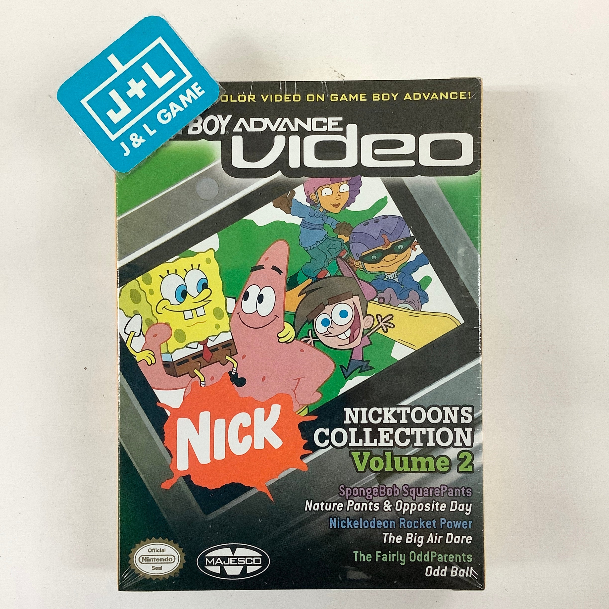 Game Boy Advance Video: Nicktoons Collection - Volume 2 - (GBA) Game Boy Advance