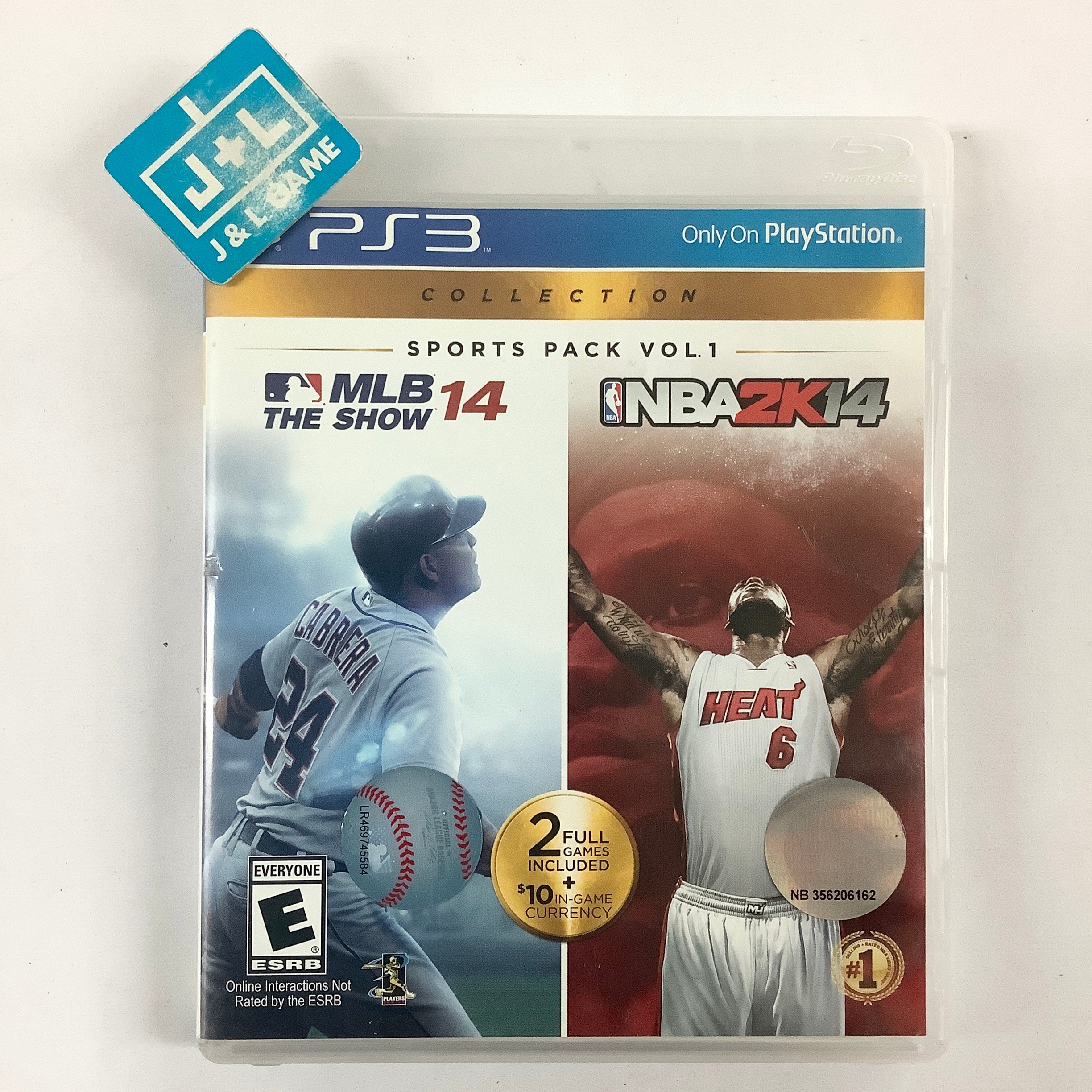 Sports Pack Vol. 1: MLB 14 The Show / NBA 2K14 -  (PS3) PlayStation 3 [Pre-Owned] Video Games SCEA   