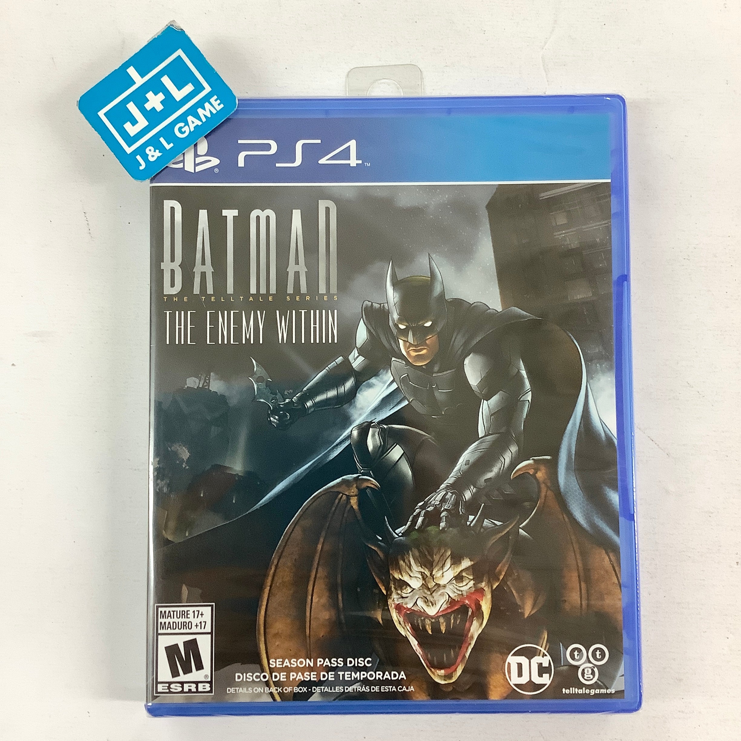 Batman: The Enemy Within - The Telltale Series - (PS4) PlayStation 4 Video Games Telltale Games