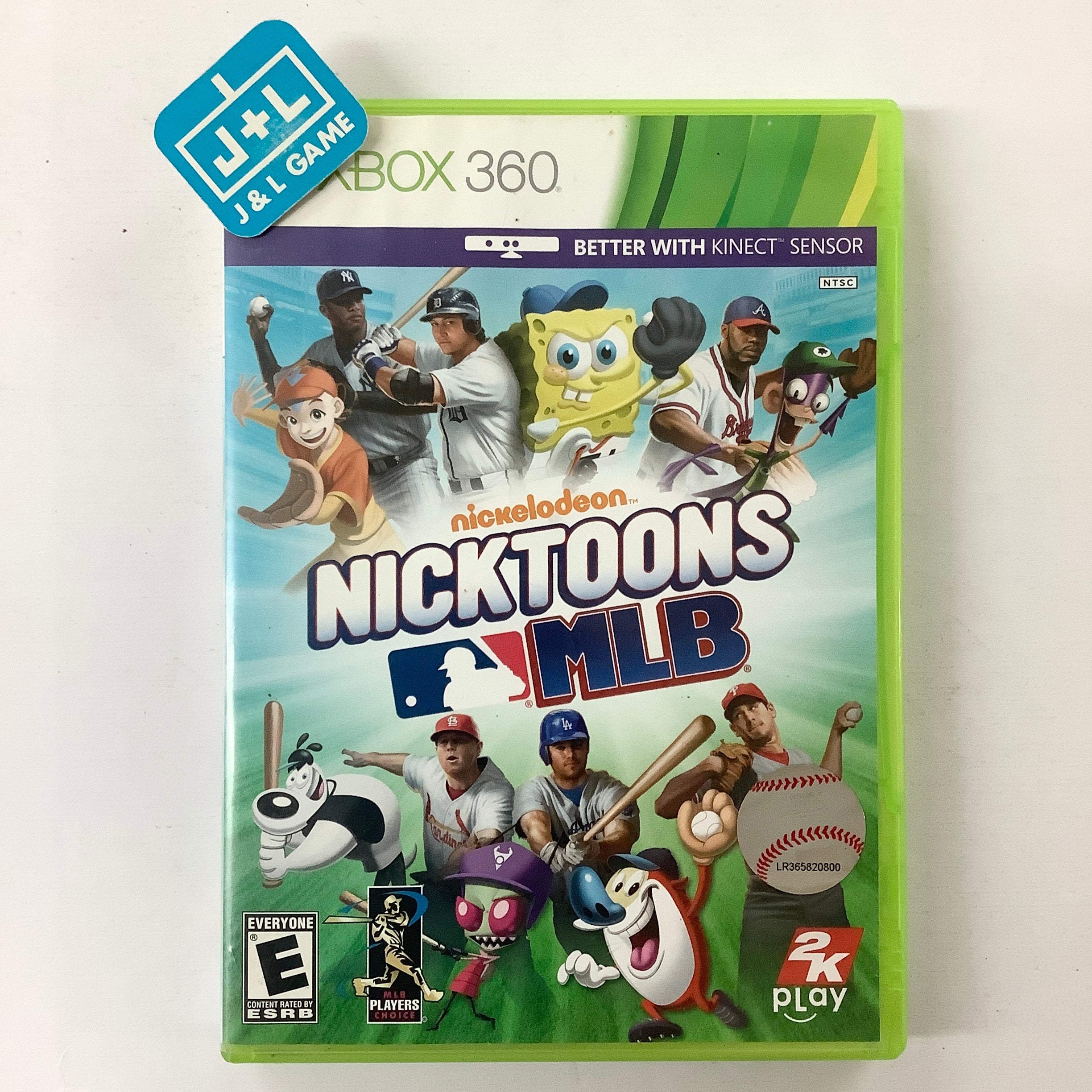 Nicktoons MLB - Xbox 360 [Pre-Owned] Video Games 2K Games   
