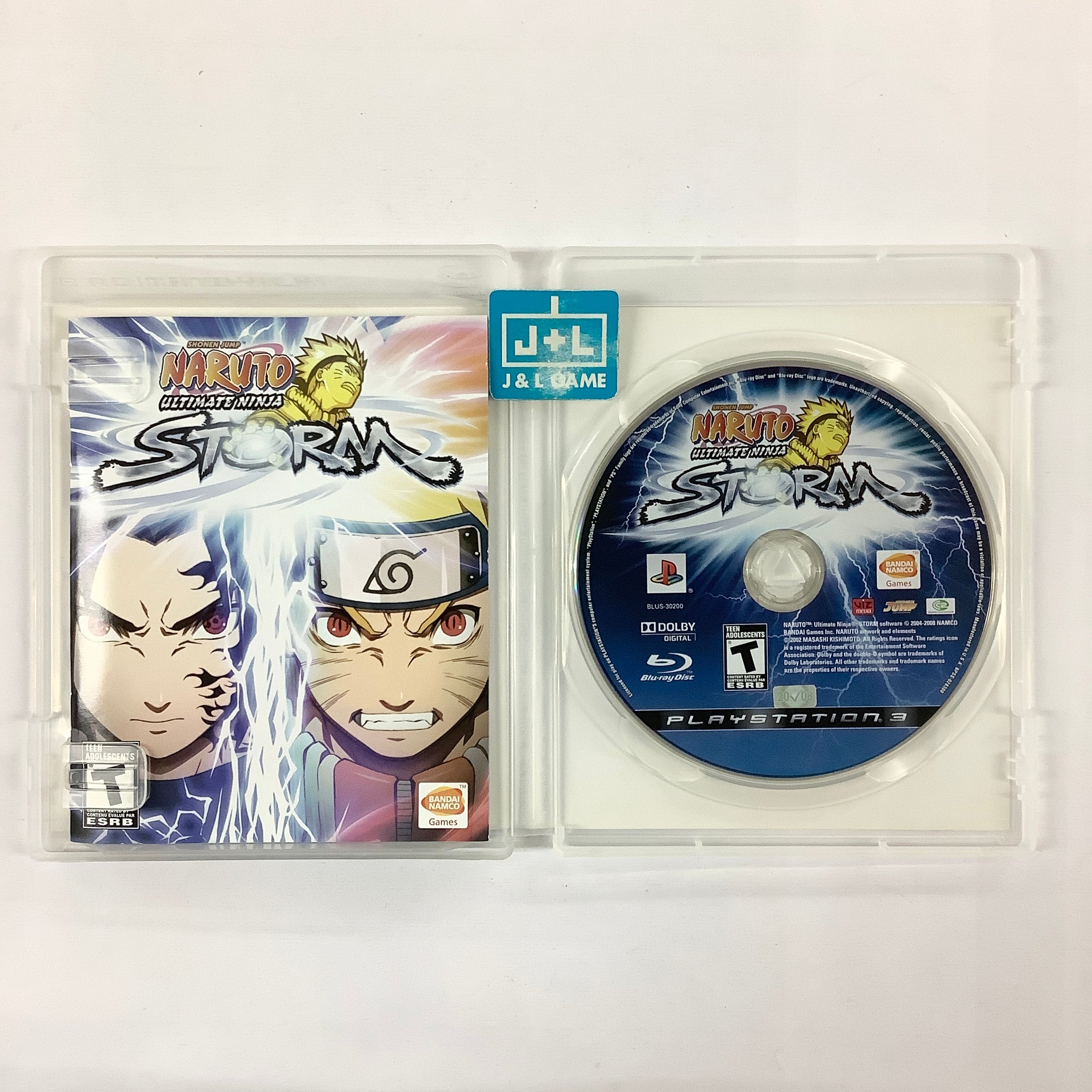 Naruto: Ultimate Ninja Storm - (PS3) PlayStation 3 [Pre-Owned] Video Games Namco Bandai Games   