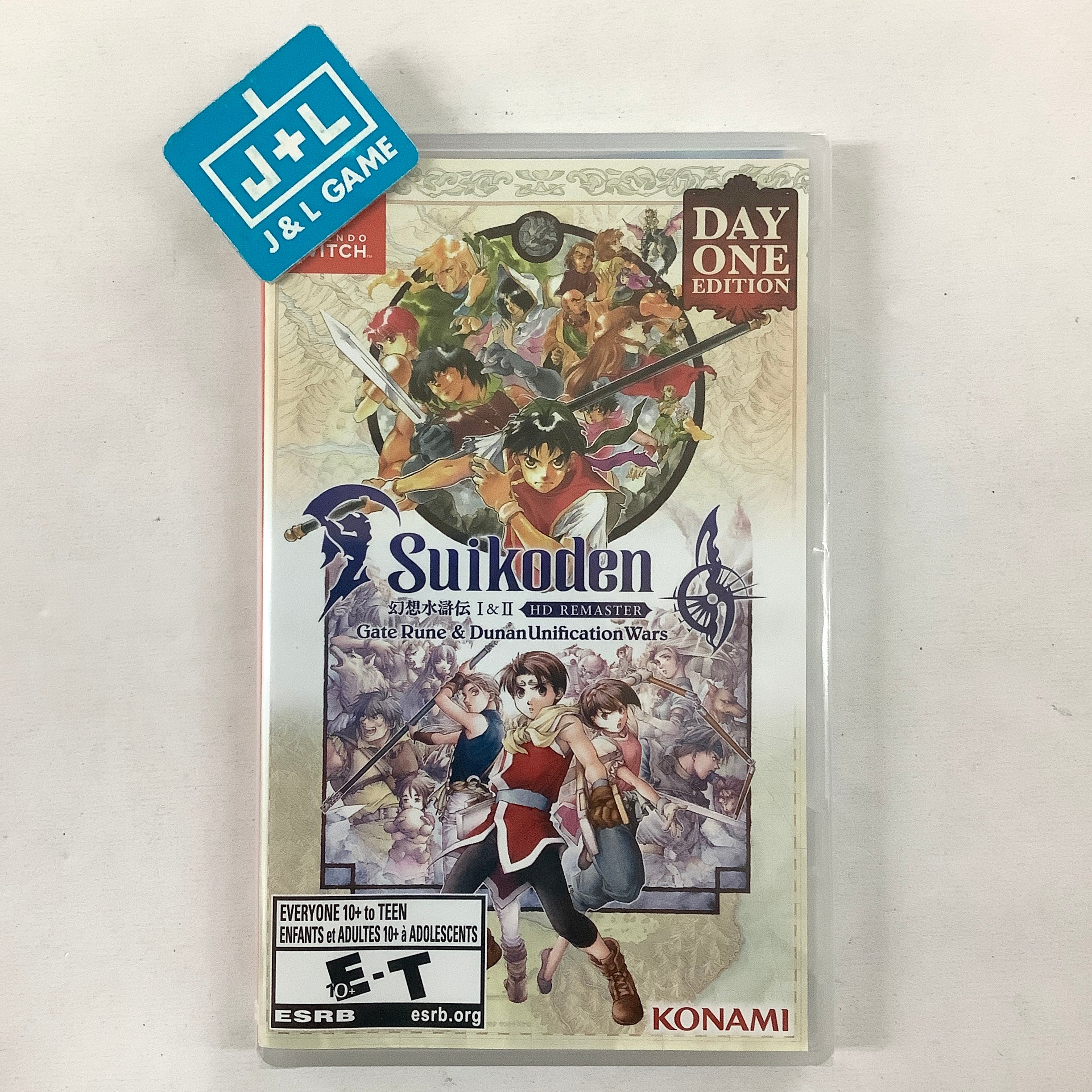 Nintendo Switch Suikoden ps 1 Suikoden I & II HD Remaster (Day One Edition) - (NSW) Nintendo