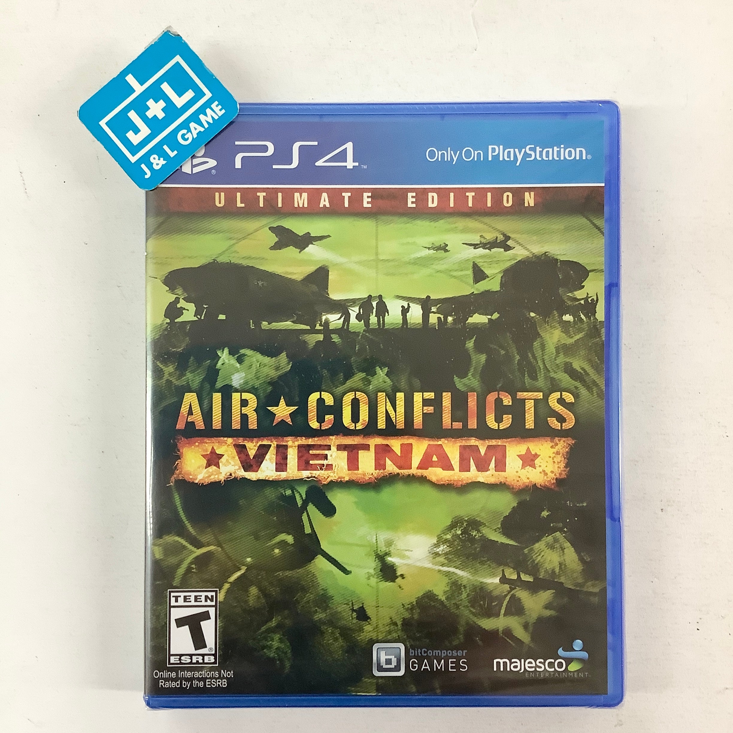 Air Conflicts: Vietnam (Ultimate Edition) - (PS4) PlayStation 4 Video Games Majesco