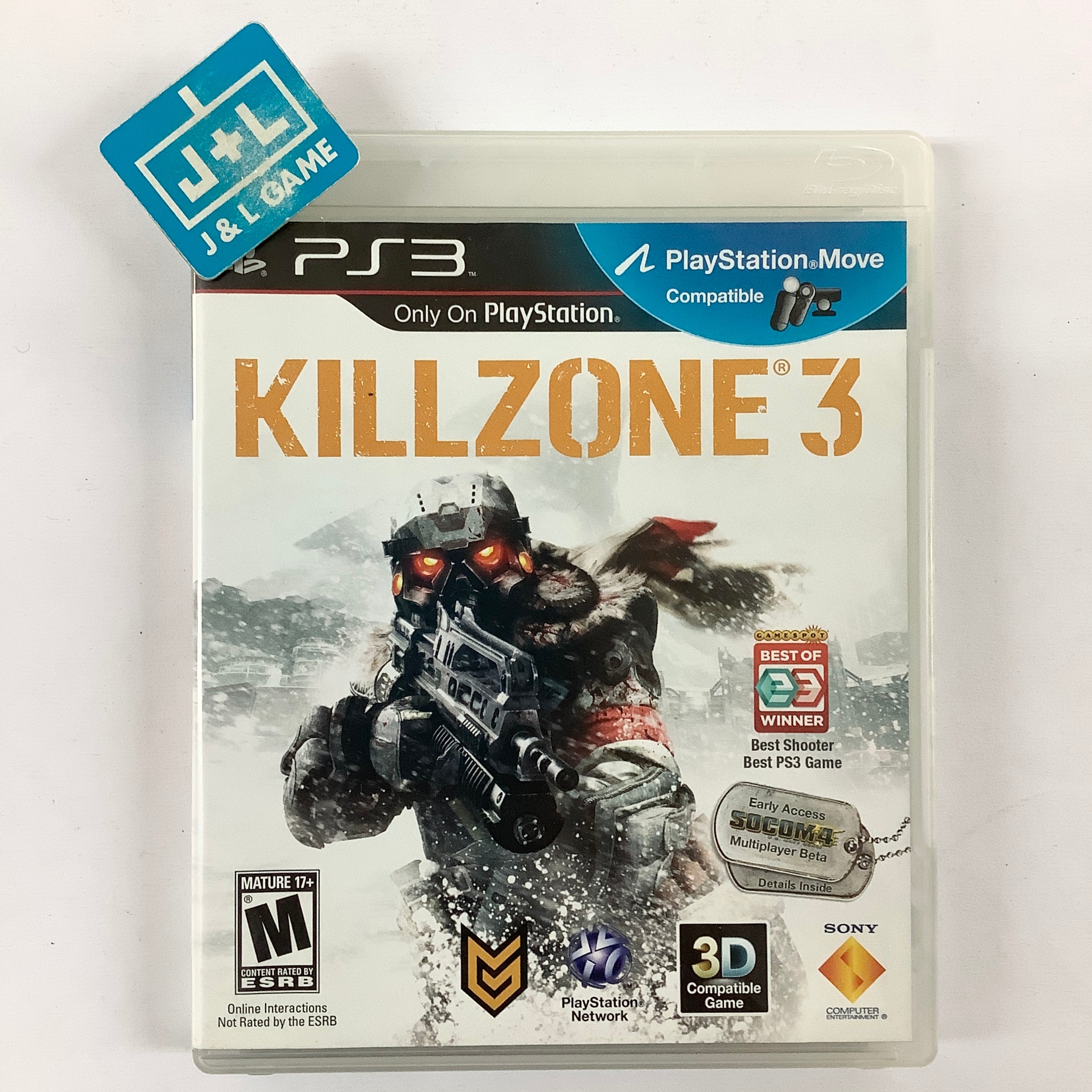 Killzone 3 - (PS3) PlayStation 3 [Pre-Owned] Video Games SCEA   