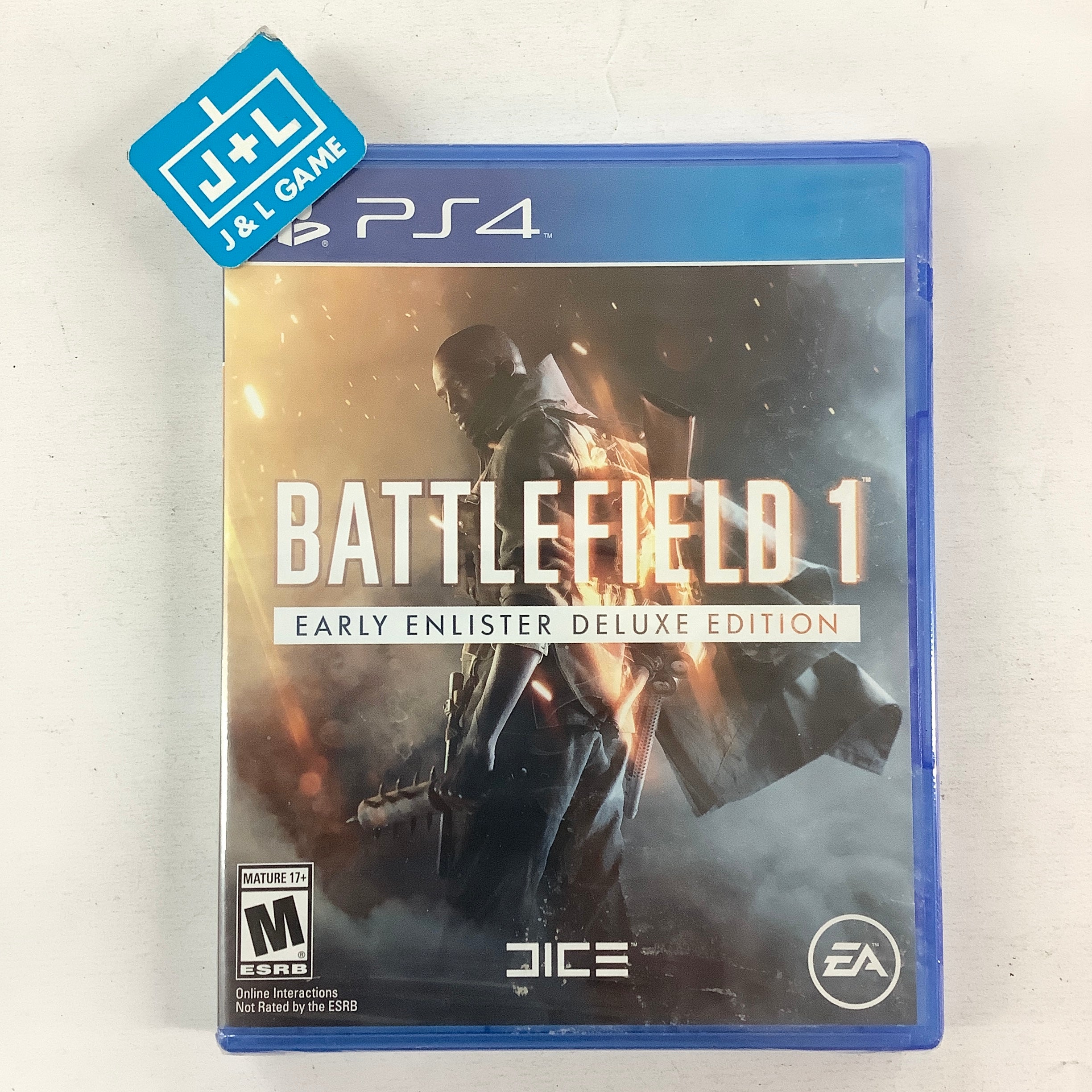 Battlefield 1 (Early Enlister Deluxe Edition) - (PS4) PlayStation 4 Video Games Electronic Arts