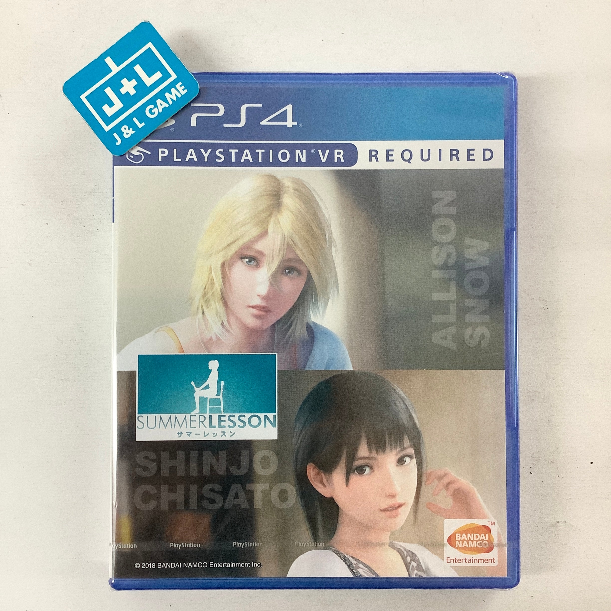 Summer Lesson: Allison Snow & Chisato Shinjo (PlayStation VR) - (PS4) PlayStation 4 (Asia Import) Video Games BANDAI NAMCO Entertainment