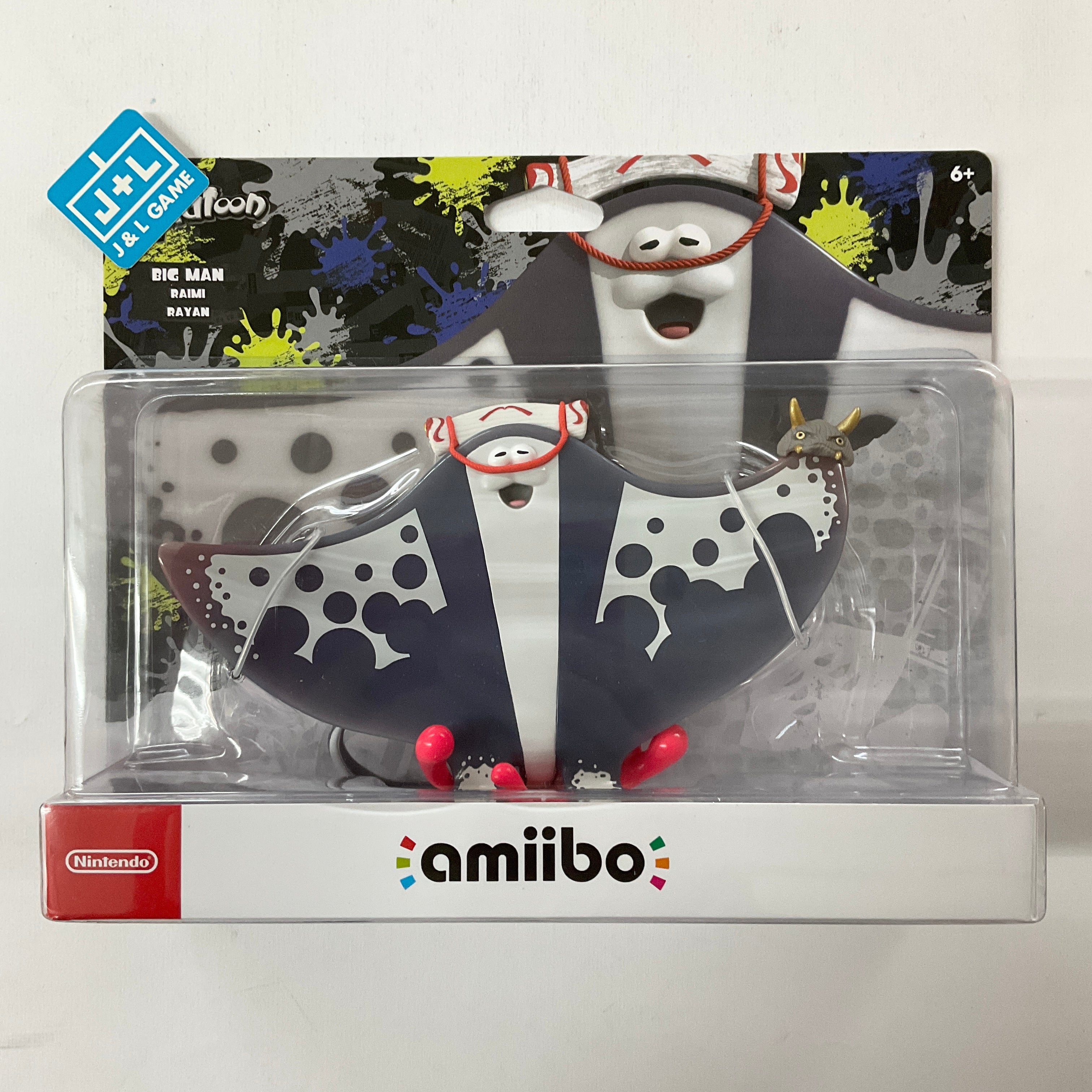 splatoon 3 amiibos gear amiibo - Big Man