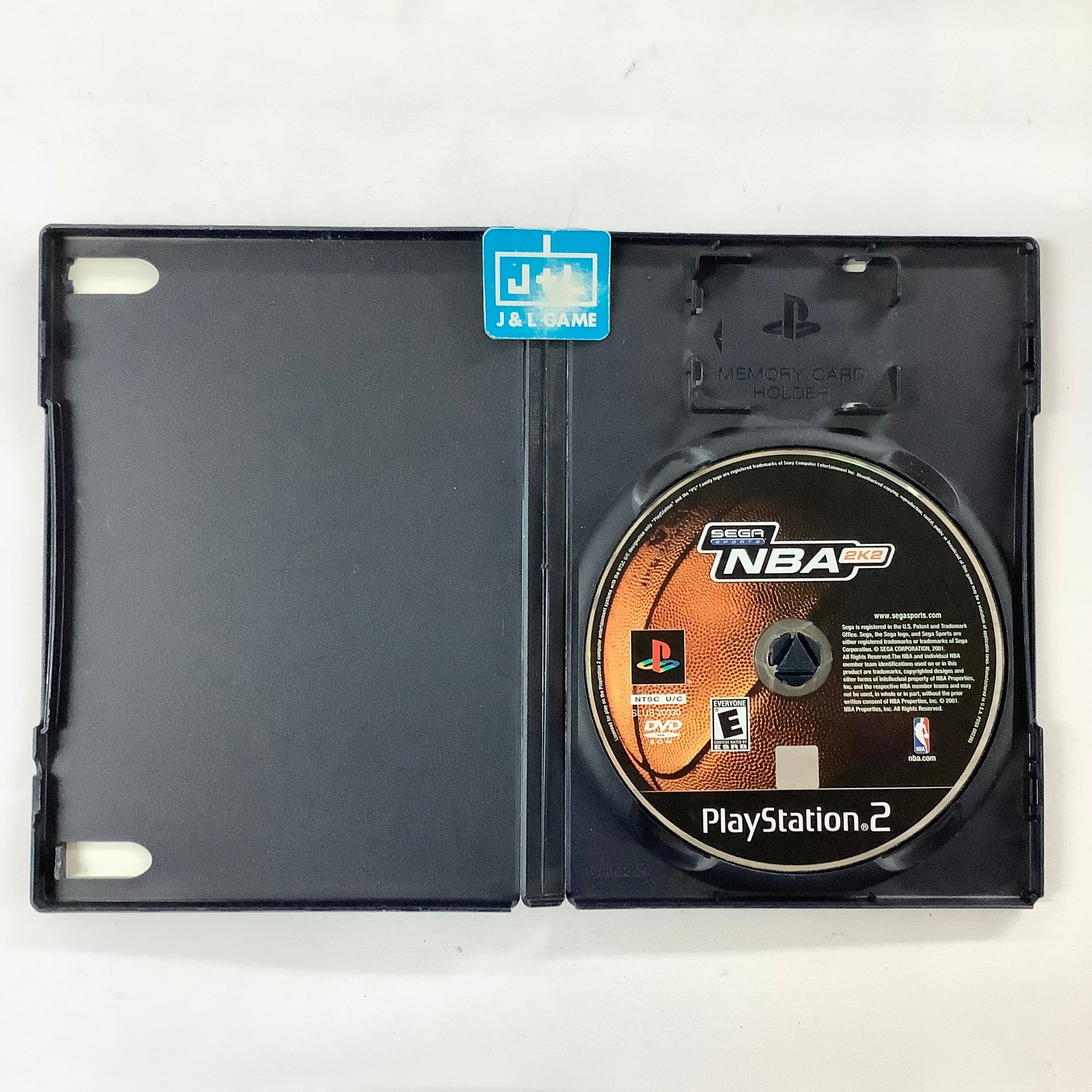 NBA 2K2 - (PS2) PlayStation 2 [Pre-Owned] Video Games Sega   