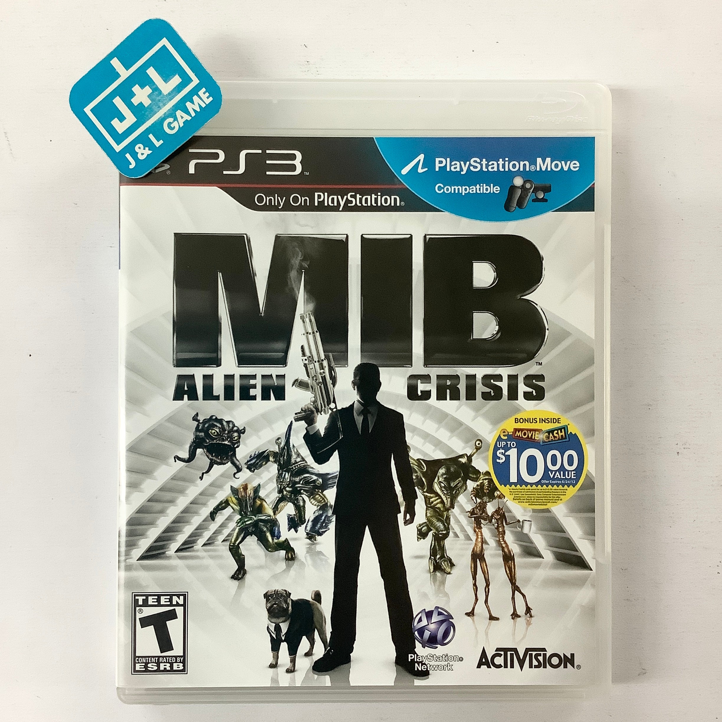 MIB: Alien Crisis - (PS3) PlayStation 3 [Pre-Owned] Video Games Activision   