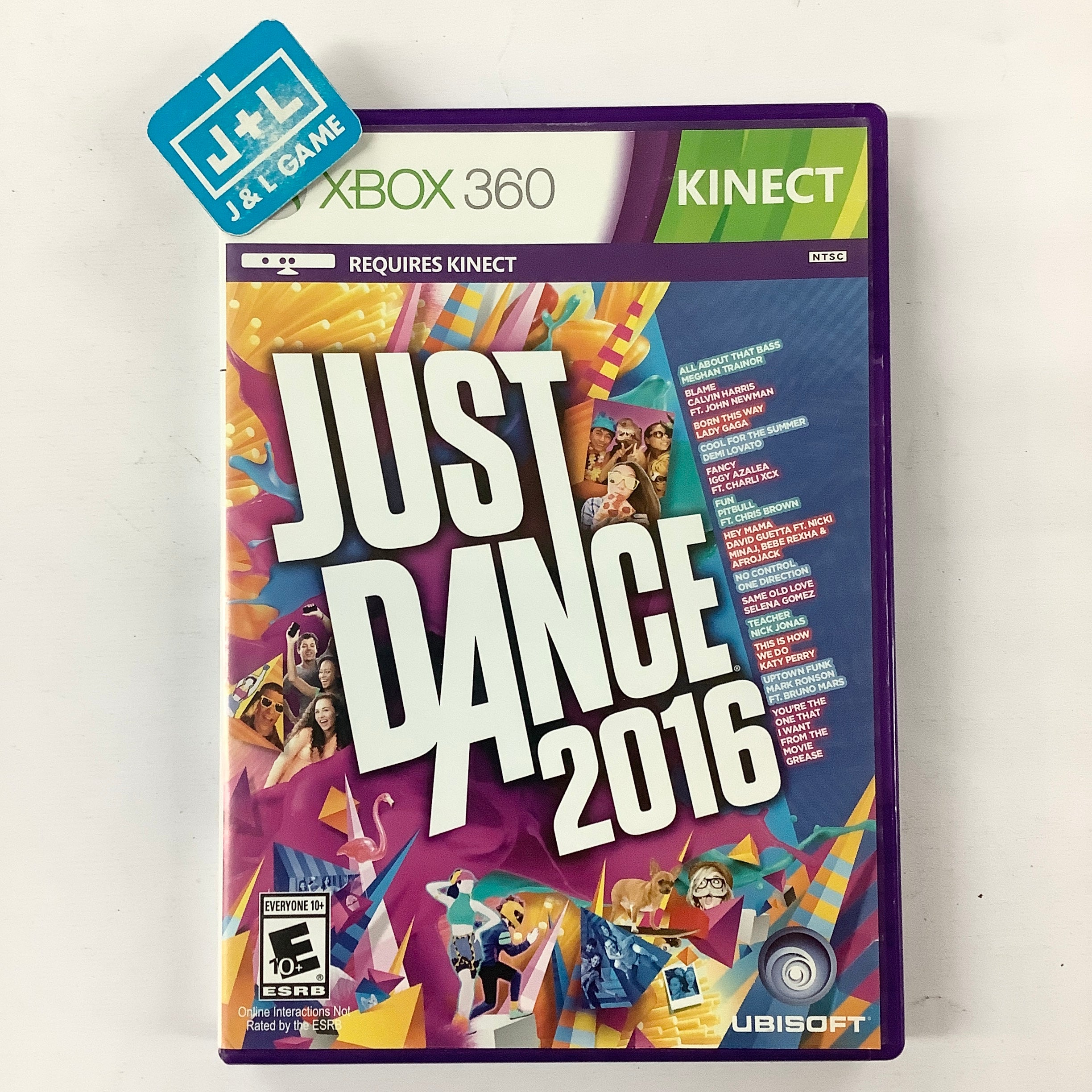 Just Dance 2016 (Kinect Required) Xbox 360 [Pre-Owned] J&L Game