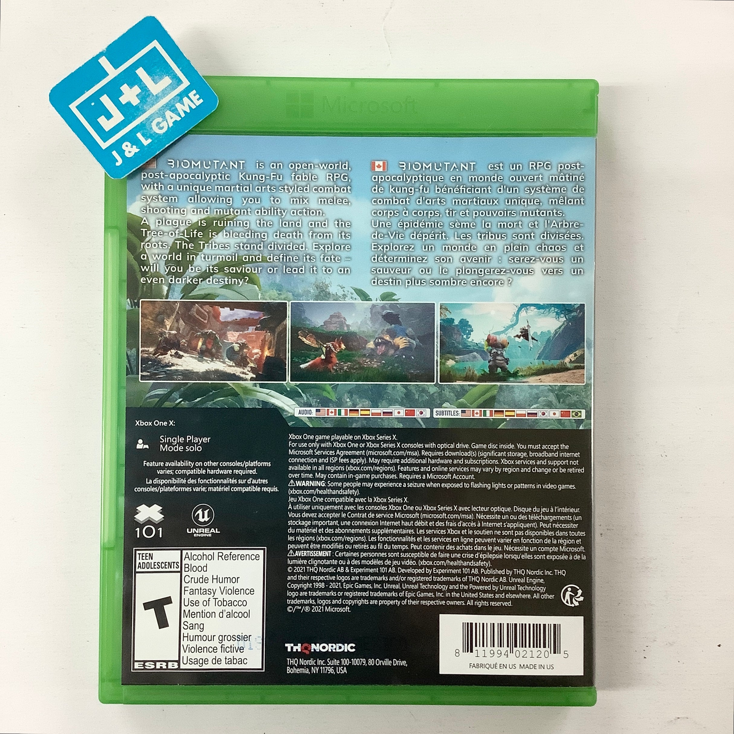 Biomutant - (XSX) Xbox Series X [Pre-Owned] Video Games THQ Nordic   
