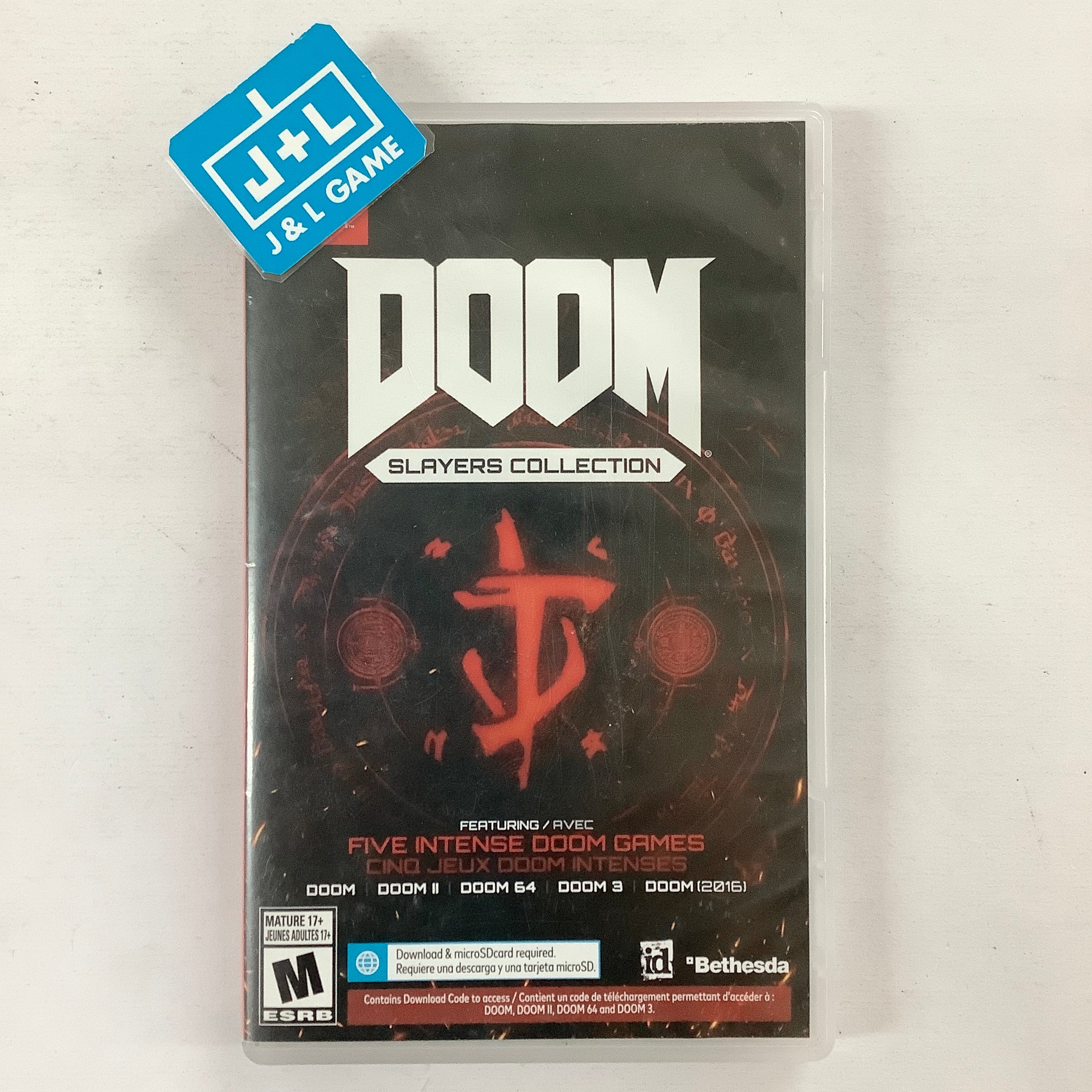 DOOM Slayers Collection - (NSW) Nintendo Switch [Pre-Owned] Video Games Bethesda Softworks   
