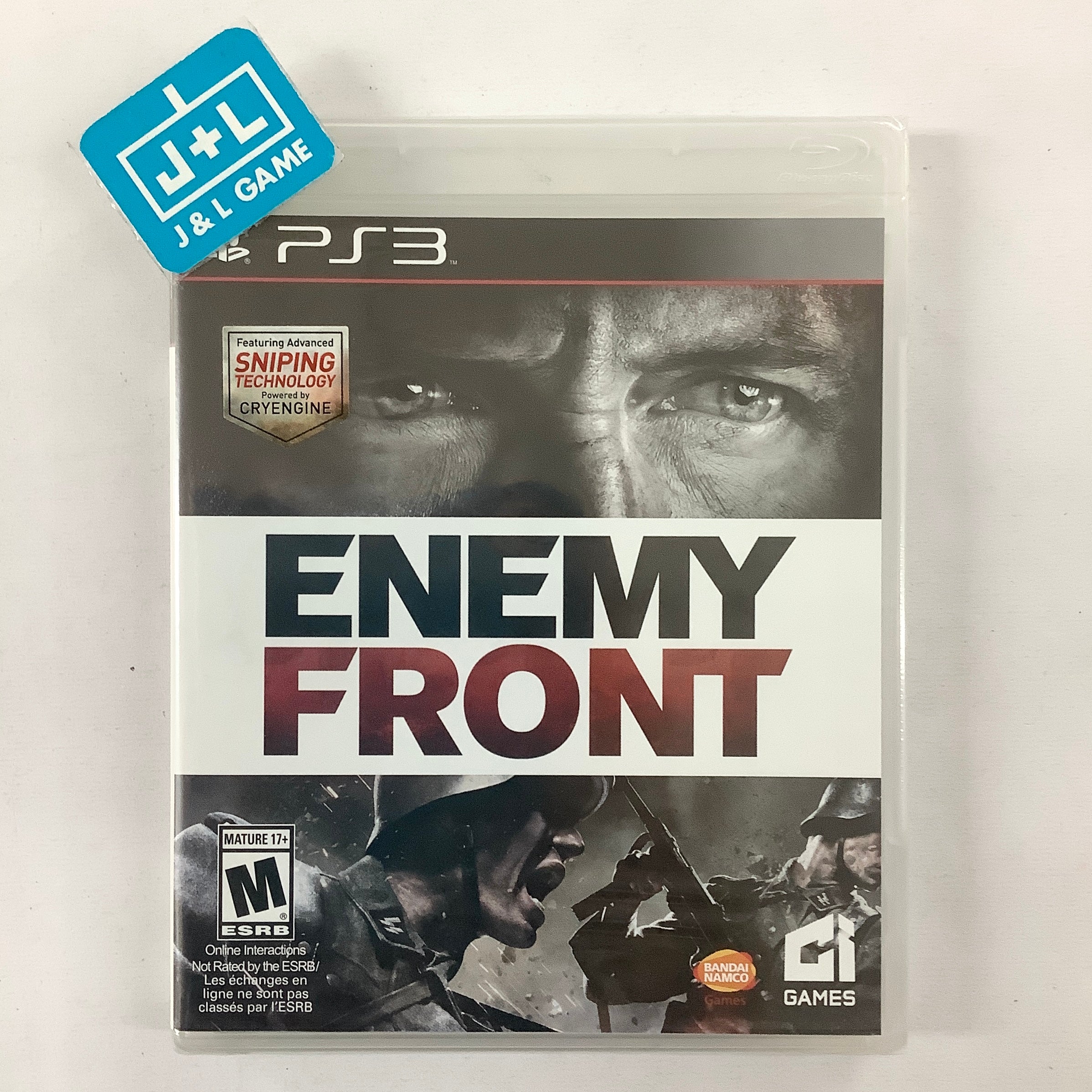 PlayStation3 - PS3★ENEMY FRONT 海外版 北米版★箱付・説明書付・ソフト付 Enemy Front - (PS3) Playstation 3 | J&L Game