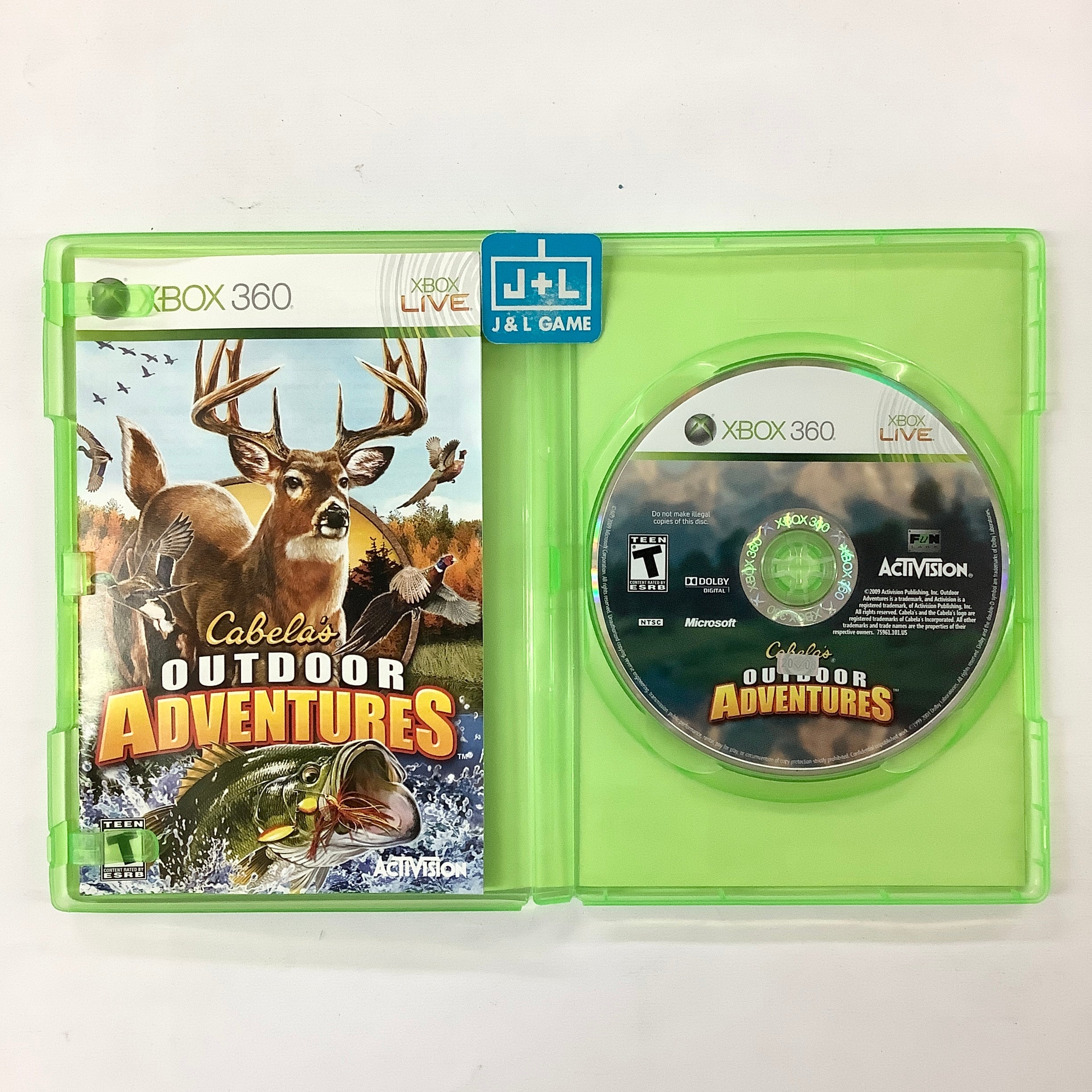 Cabela's Outdoor Adventures - Xbox 360 [Pre-Owned] Video Games Activision   