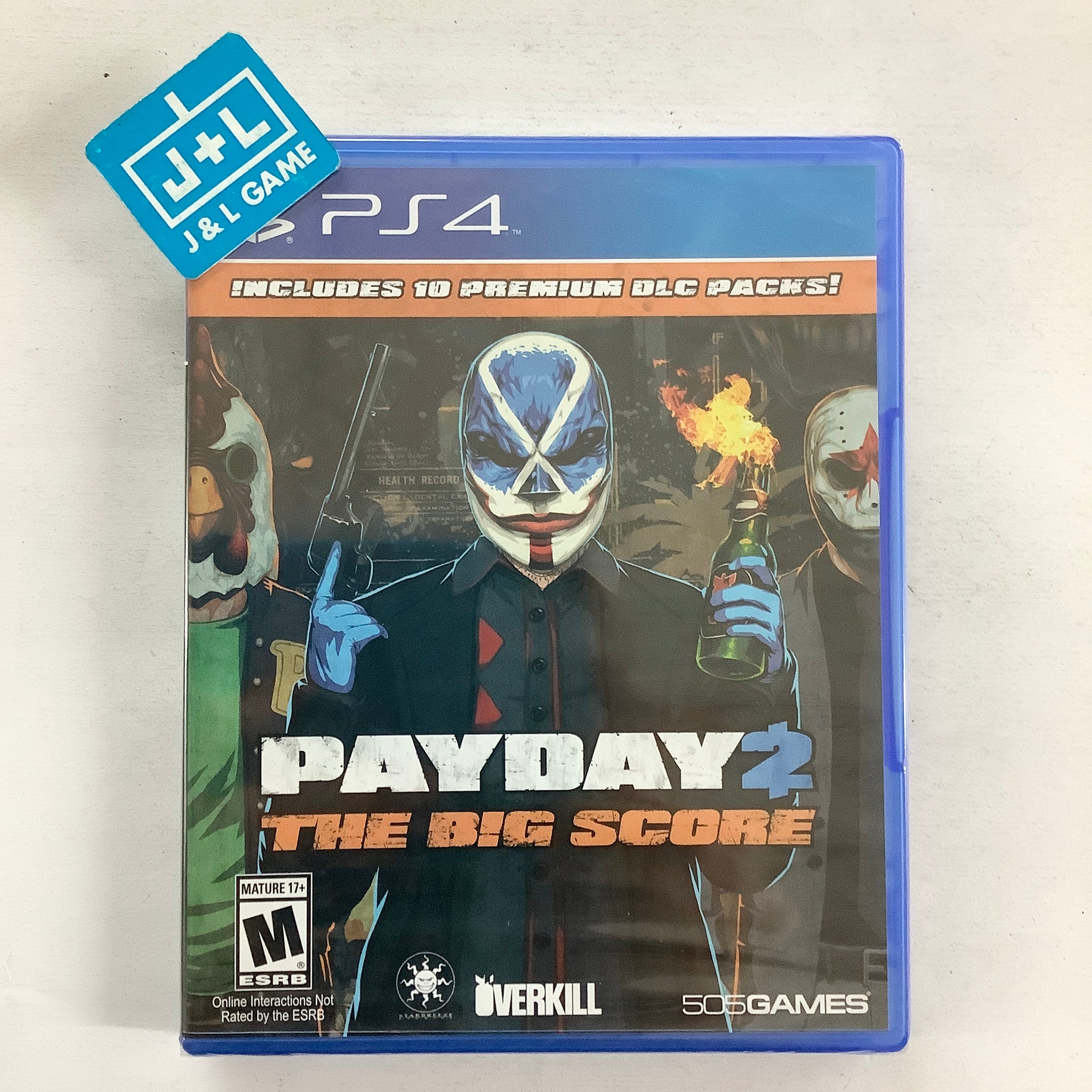 Payday 2: The Big Score - (PS4) PlayStation 4 Video Games 505 Games