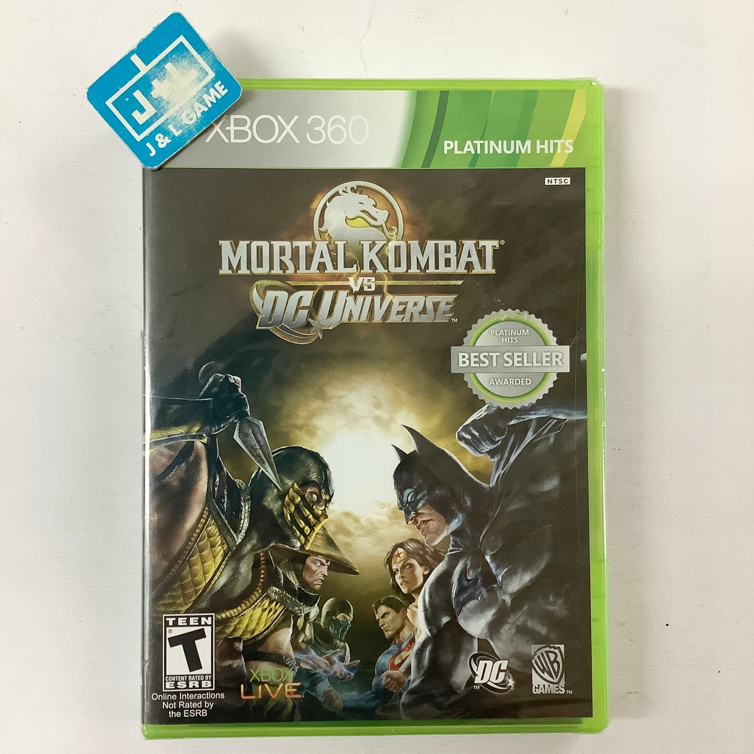 Mortal Kombat DC Universe (Platinum Hits) Xbox 360 J&L Game