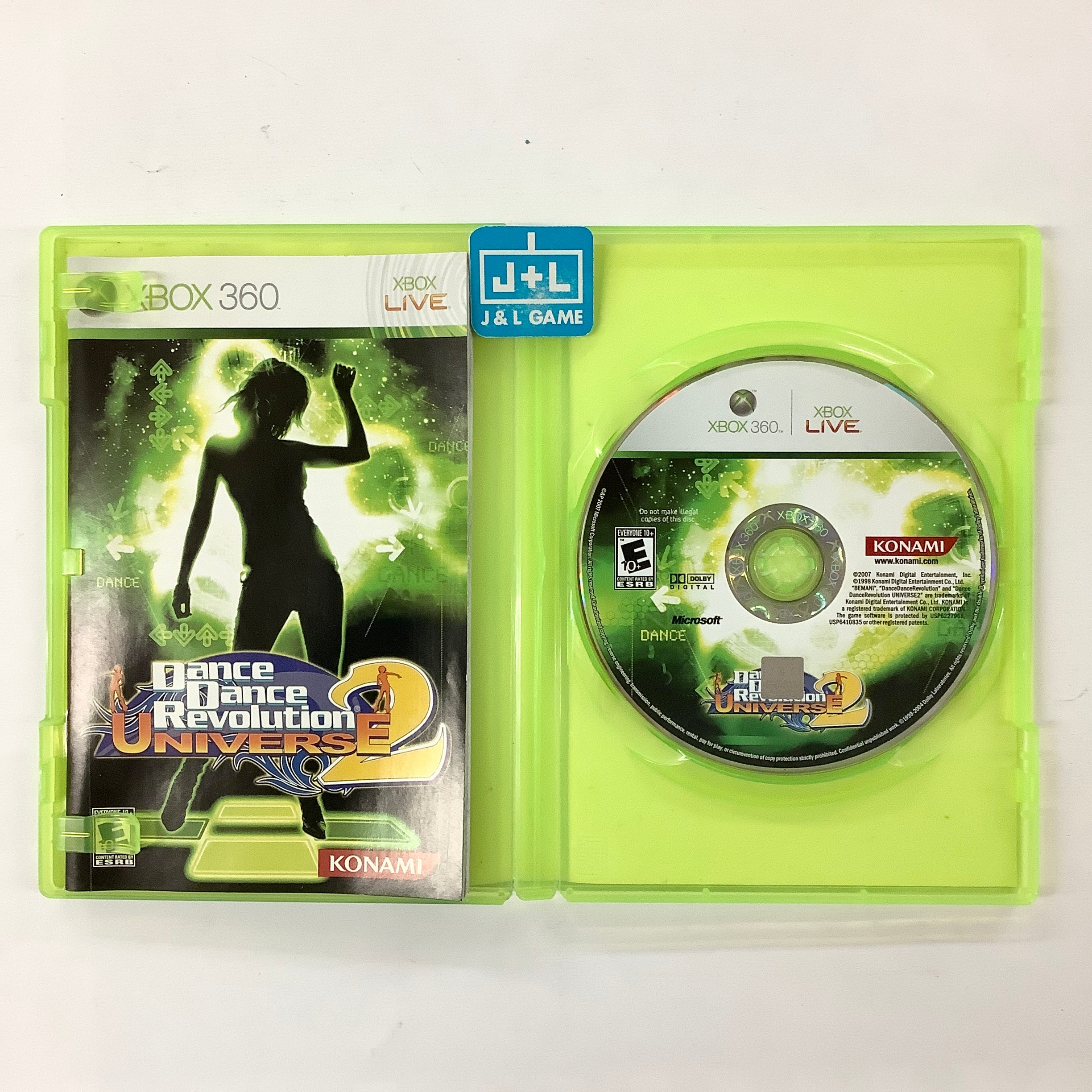 Dance Dance Revolution Universe 2 - Xbox 360 [Pre-Owned] Video Games Konami   