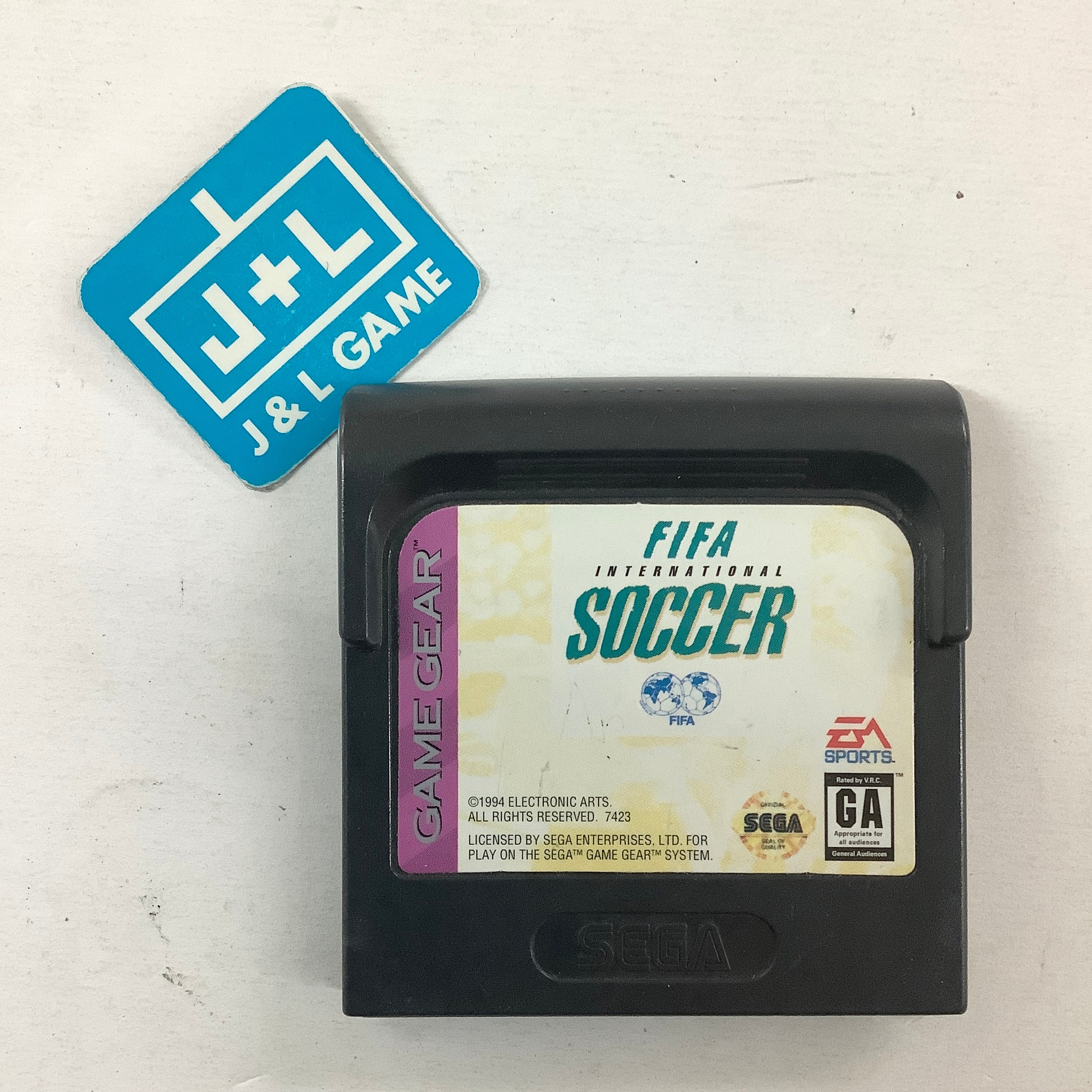 Jeu FIFA Soccer Pour Sega Game Gear - Bon état - Version Rétro