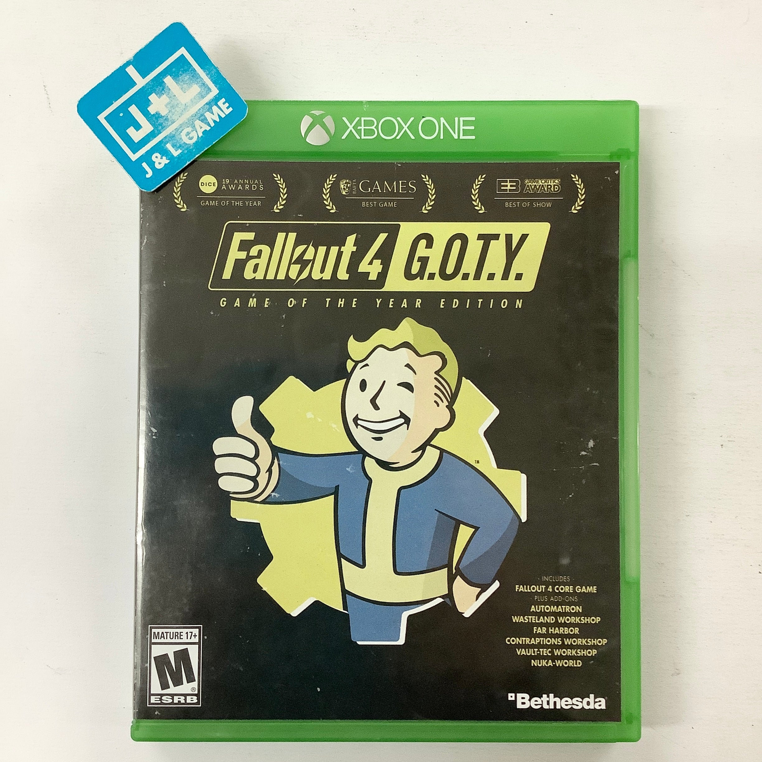 Fallout 4: Game of the Year Edition - (XB1) Xbox One [Pre-Owned] Video Games Bethesda Softworks   
