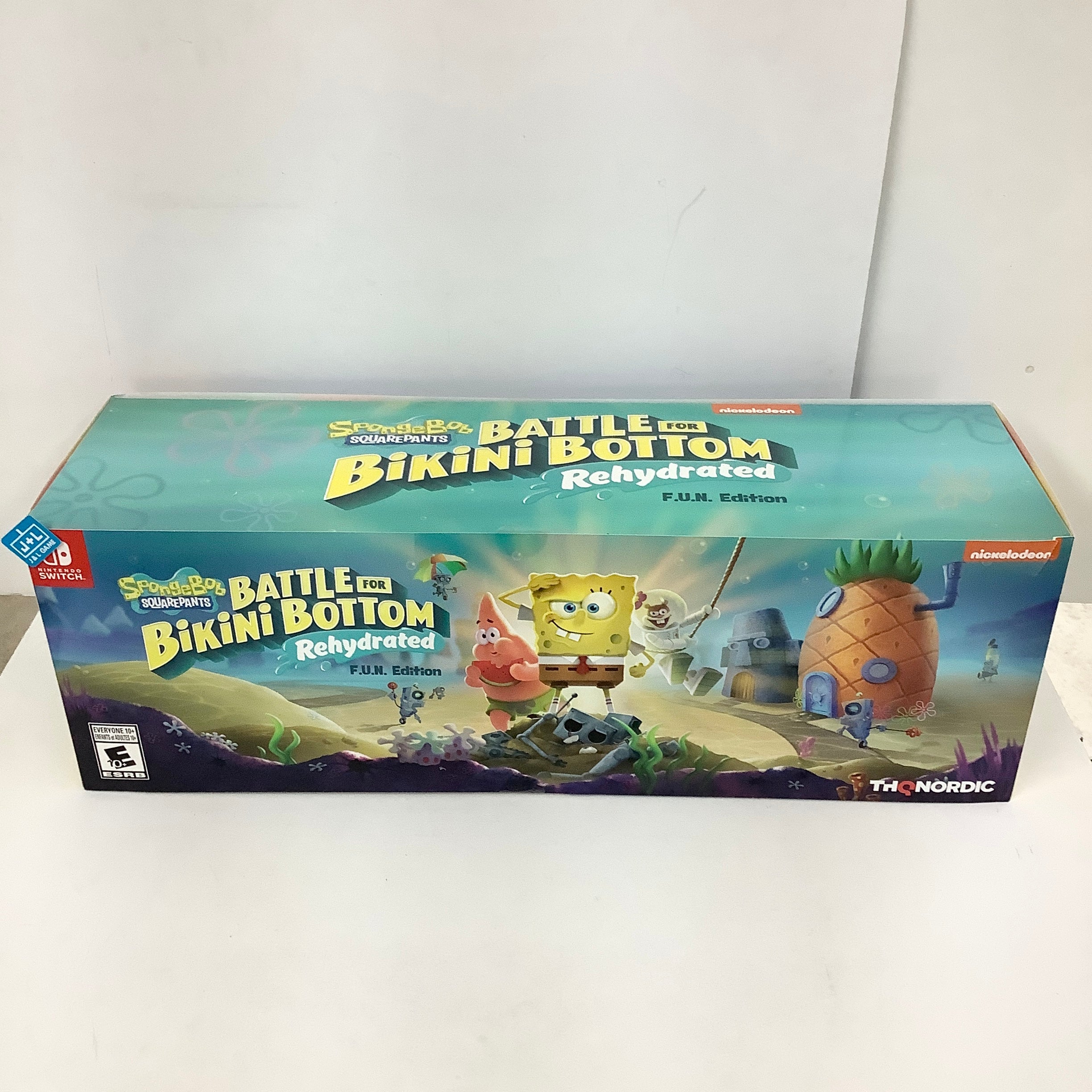 Spongebob Squarepants: Battle for Bikini Bottom - Rehydrated - F.U.N. Edition - (NSW) Nintendo Switch Video Games THQ Nordic