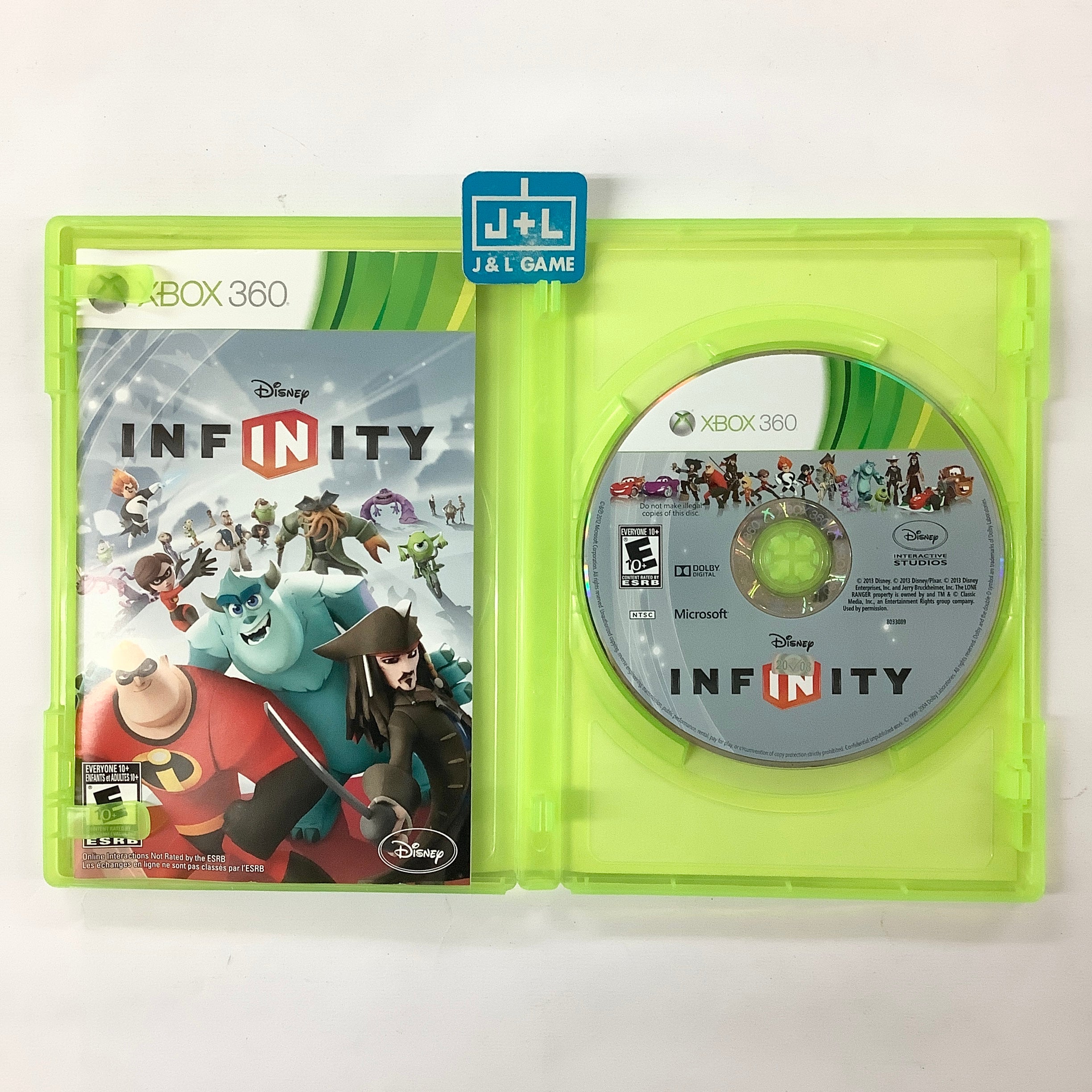 Disney Infinity (Game Only) - Xbox 360 [Pre-Owned] Video Games Disney Interactive Studios   