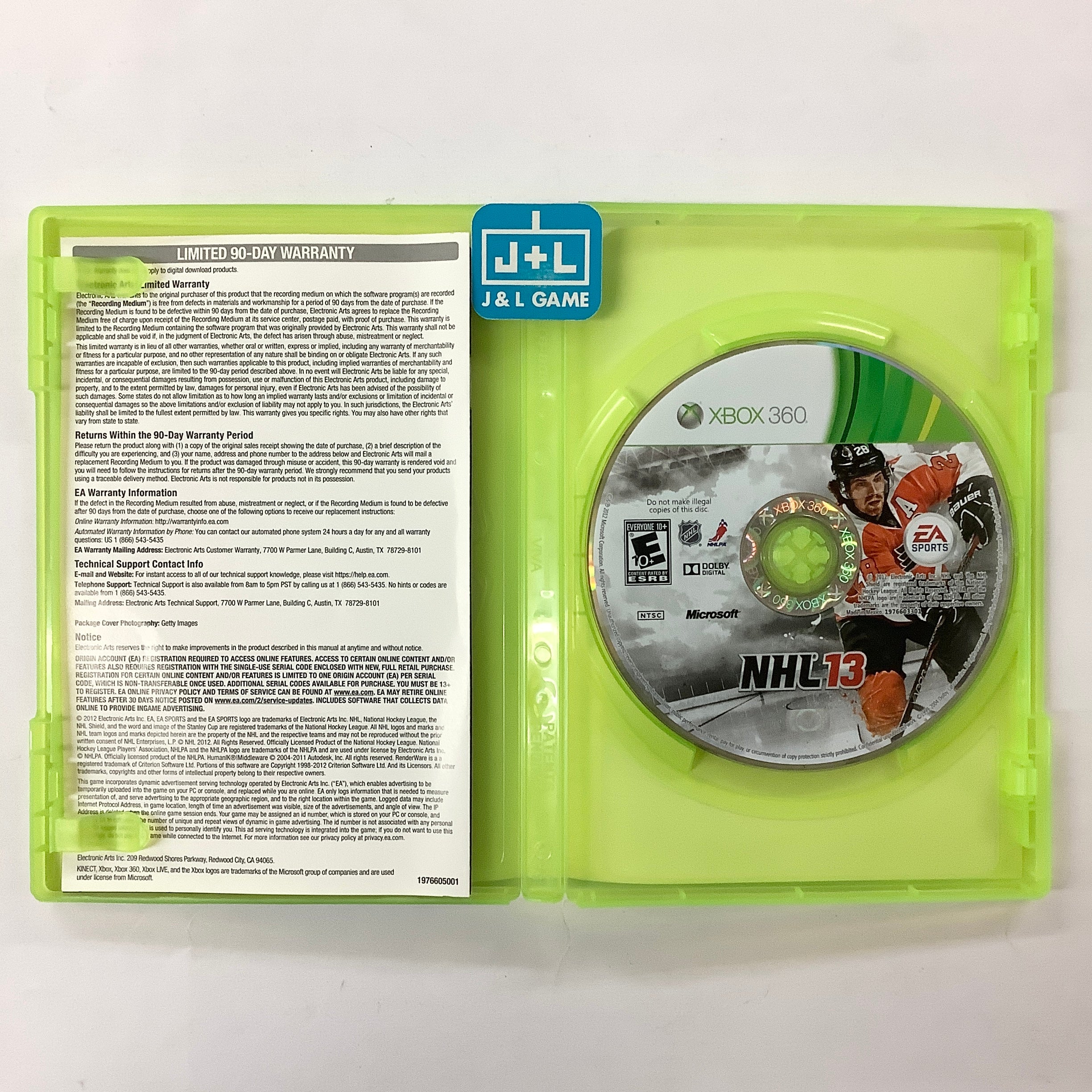 NHL 13 - Xbox 360 [Pre-Owned] Video Games Electronic Arts   