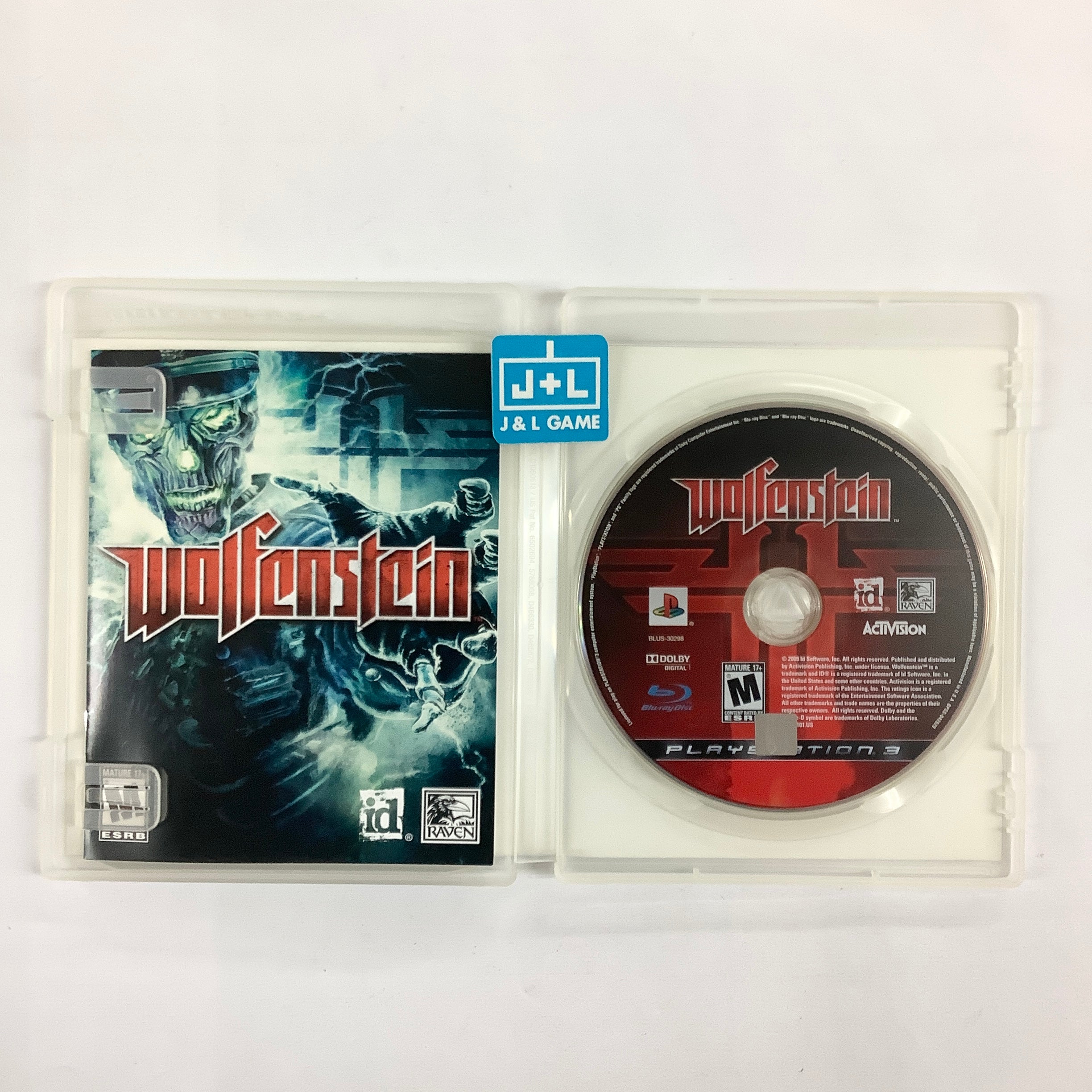 Wolfenstein - (PS3) PlayStation 3 [Pre-Owned] Video Games Activision   