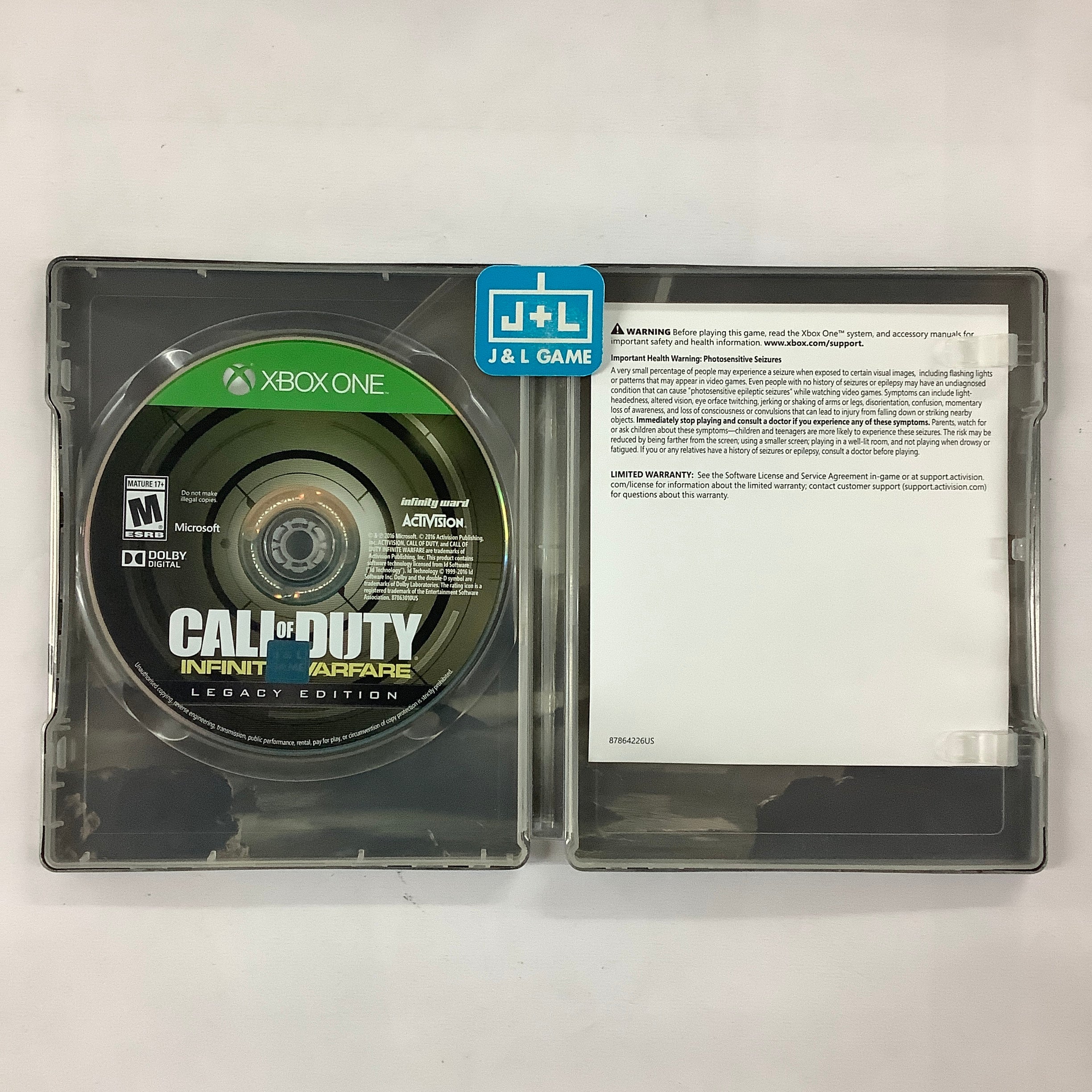 Call of Duty: Infinite Warfare (Legacy Pro Edition) - (XB1) Xbox One [Pre-Owned] Video Games Activision   