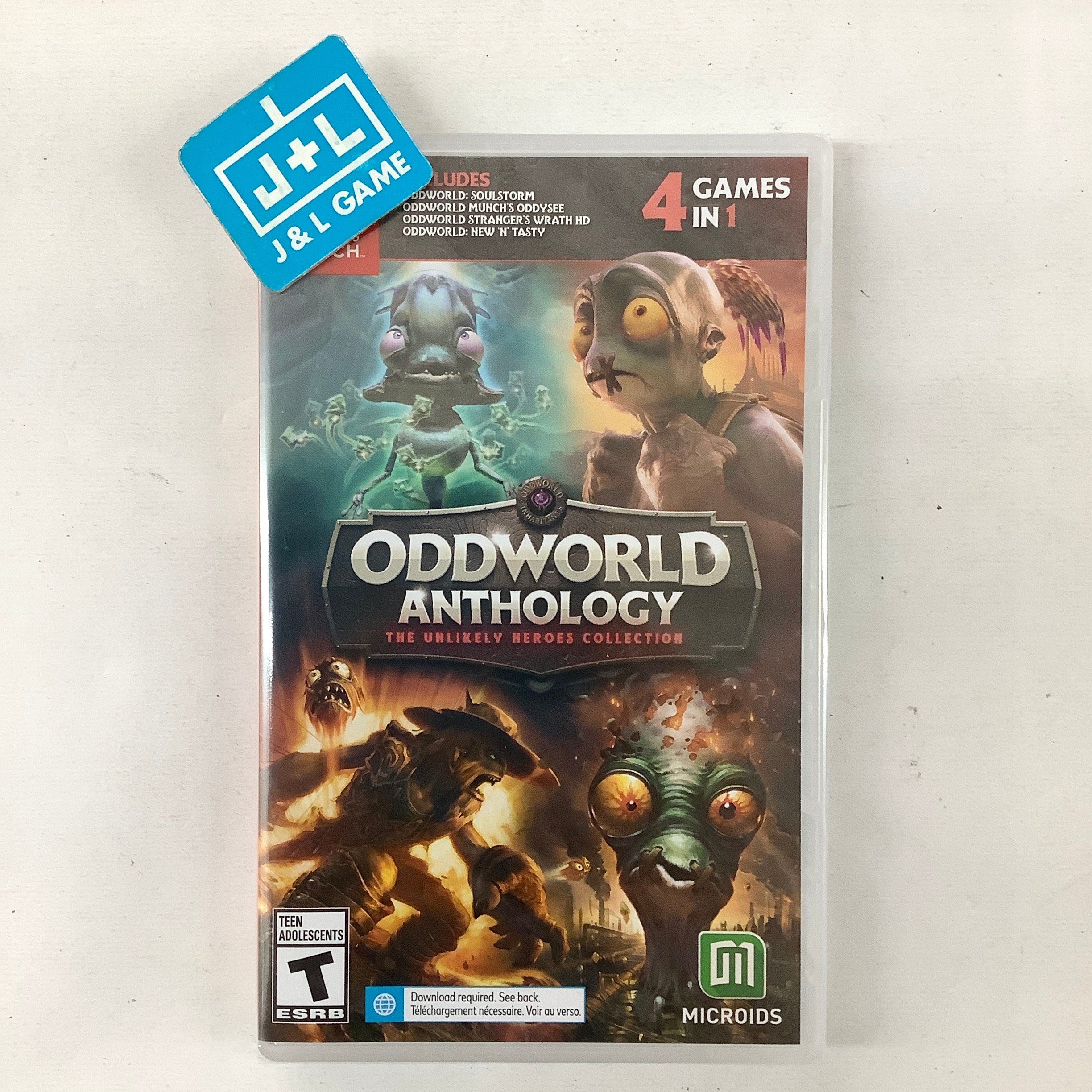 Oddworld Anthology: The Unlikely Heroes Collection - (NSW