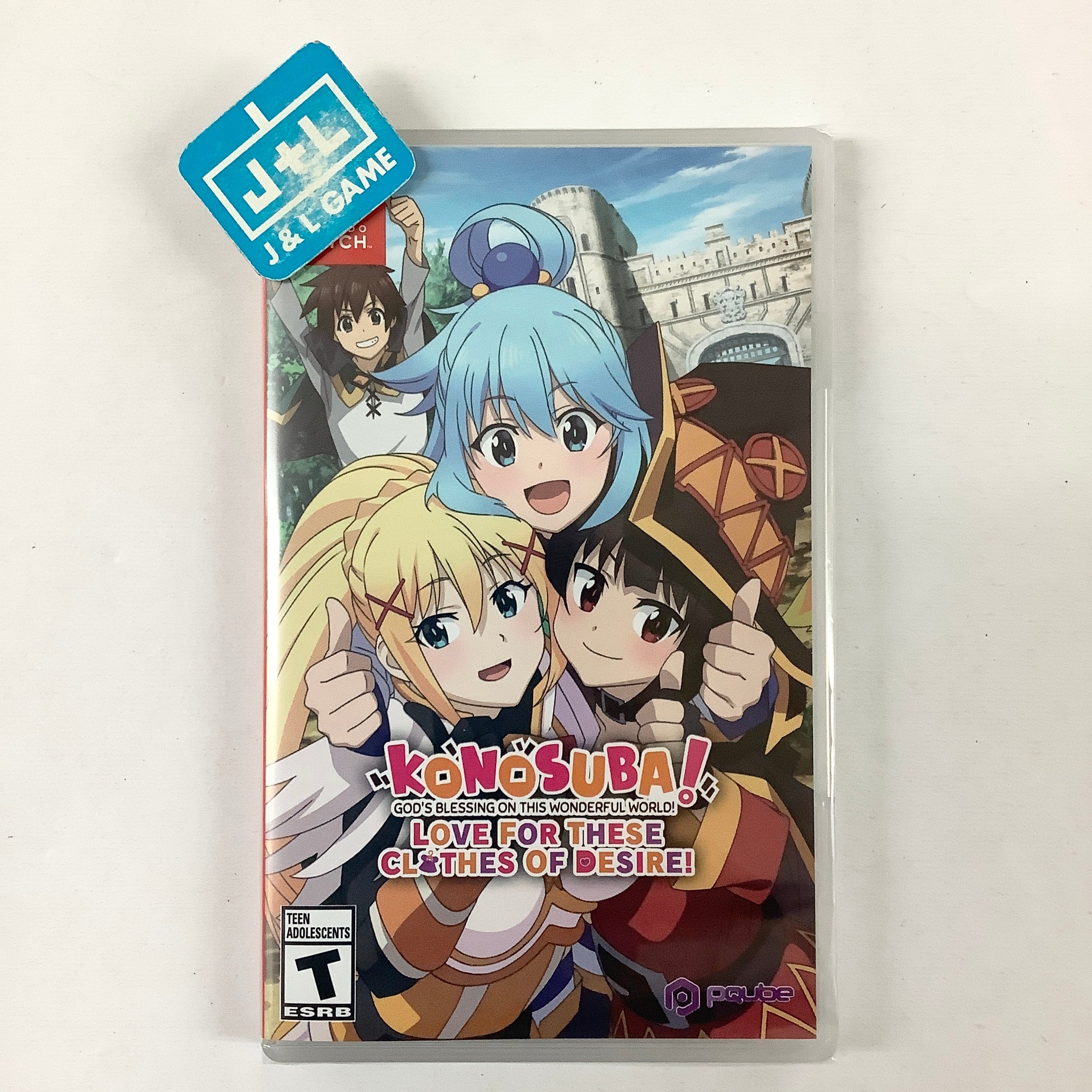 KONOSUBA - God's Blessing on this Wonderful World! Love For These Clothes Of Desire! - (NSW) Nintendo Switch Video Games PQube   