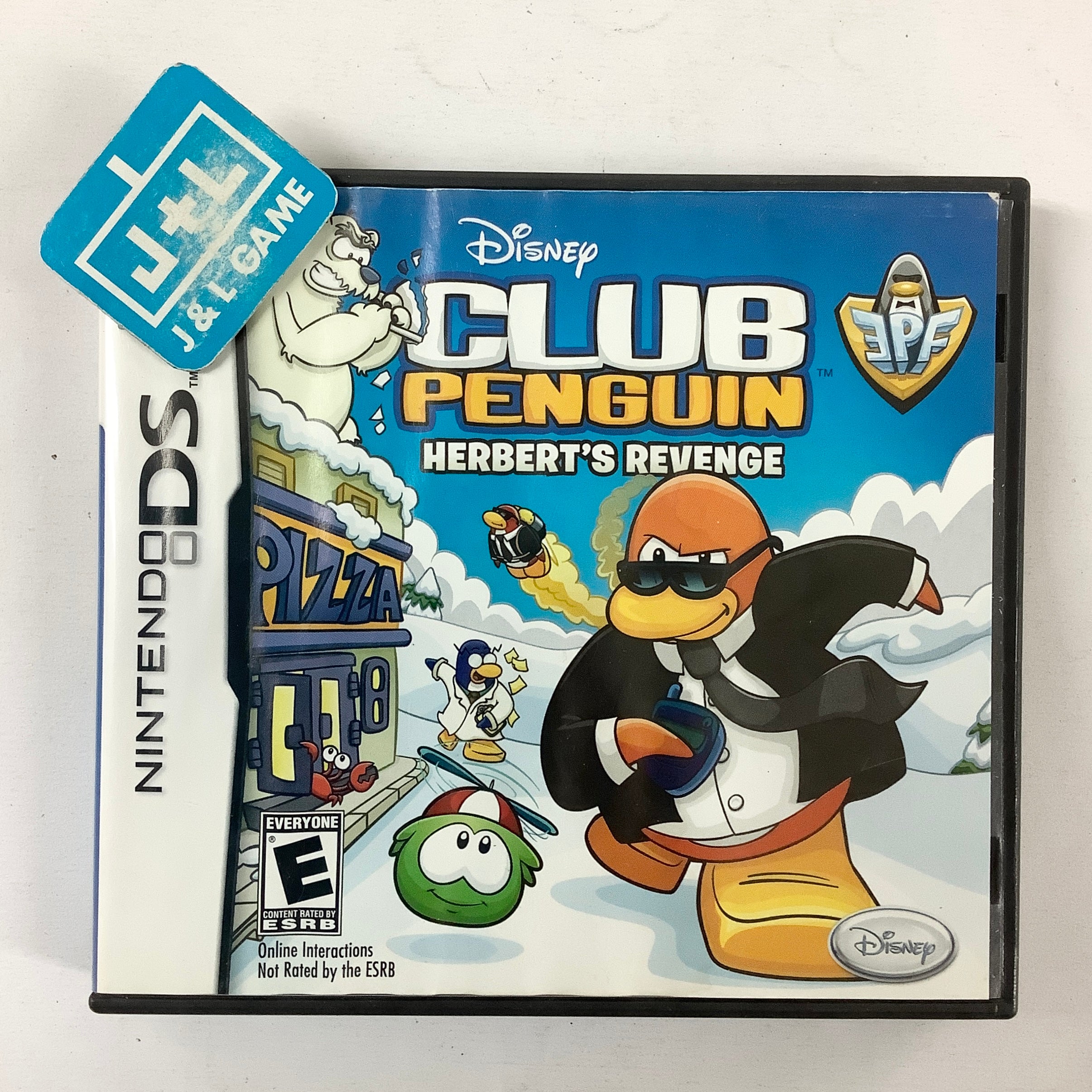 Disney Club Penguin: Elite Penguin Force Herbert's Revenge - (NDS) Nintendo DS [Pre-Owned] Video Games Disney Interactive Studios   