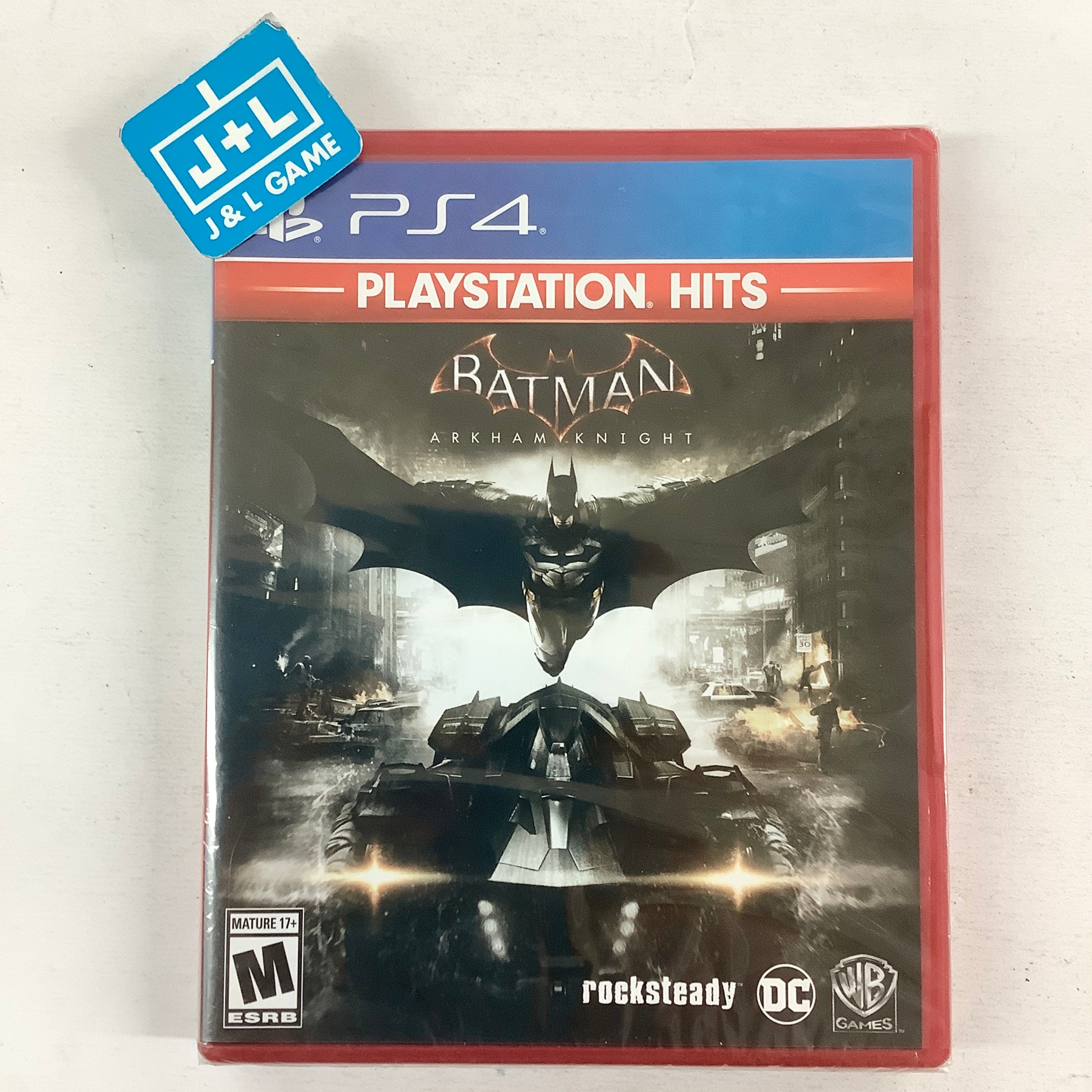 Batman: Arkham Knight (PlayStation Hits) - (PS4) PlayStation 4 Video Games Warner Bros. Interactive Entertainment