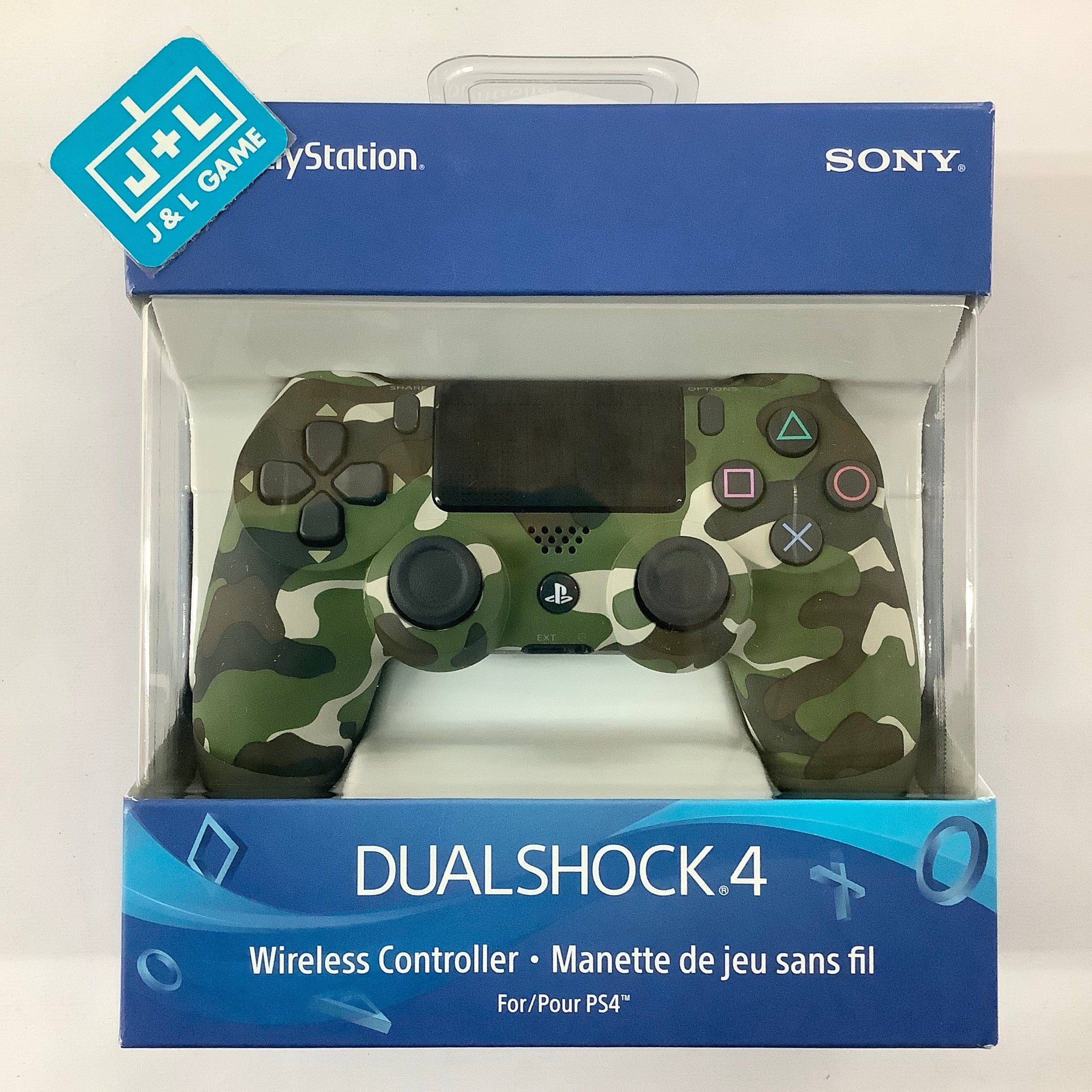 Sony DualShock Wireless Controller (Green Camouflage) (Canada
