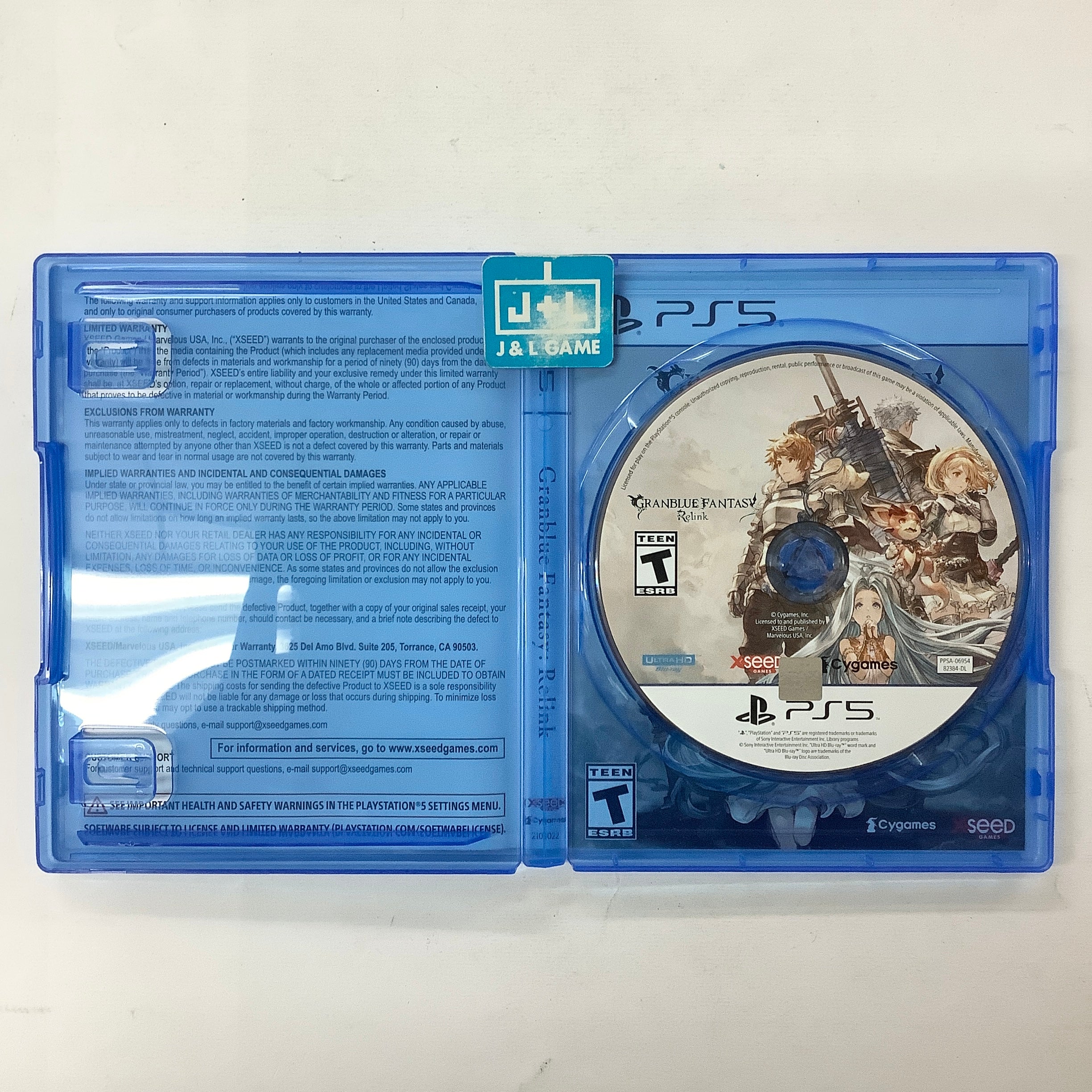 Granblue Fantasy: Relink - (PS5) PlayStation 5 [Pre-Owned] Video Games XSEED Games   