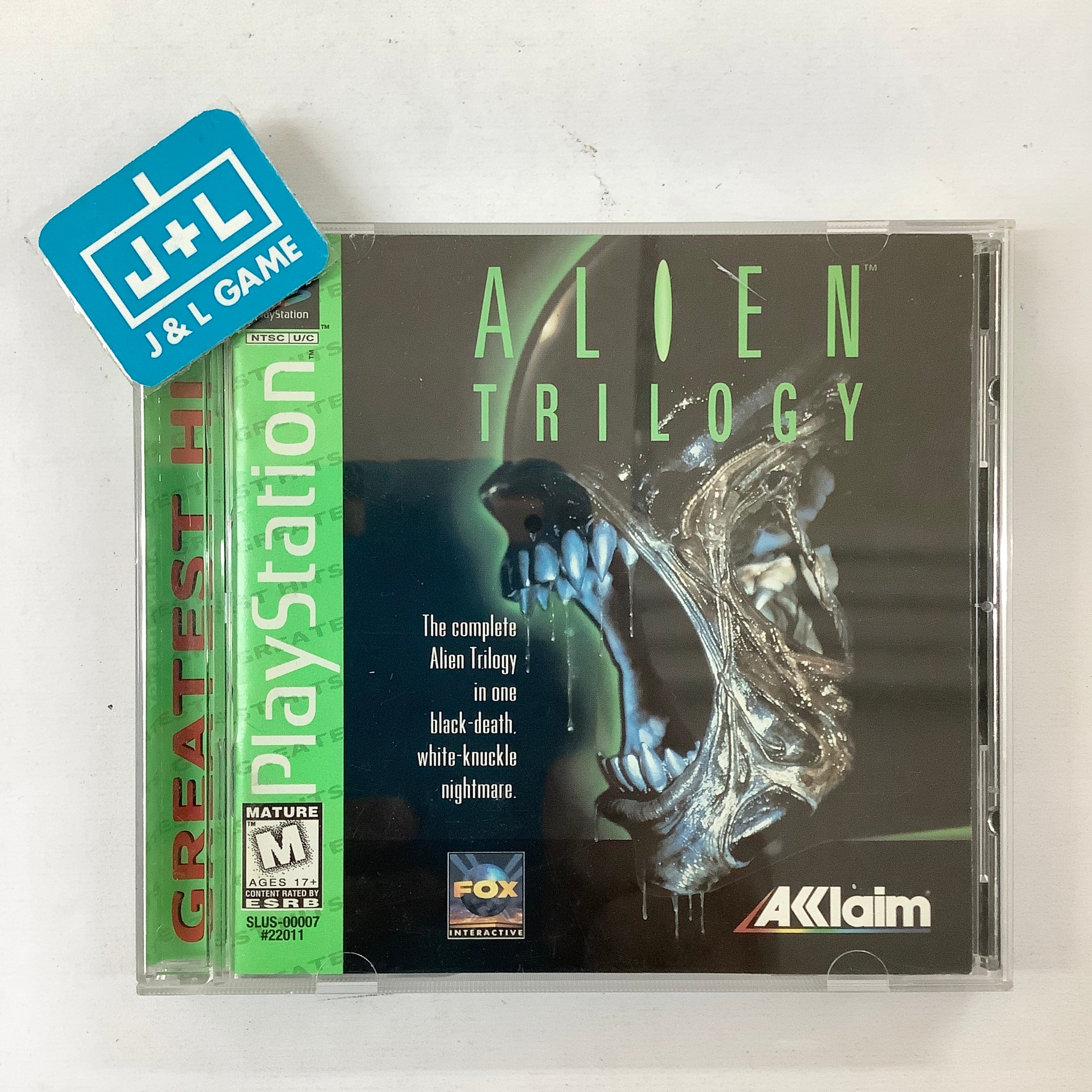 Alien Trilogy (Greatest Hits) (PS1) PlayStation [Pre-Owned