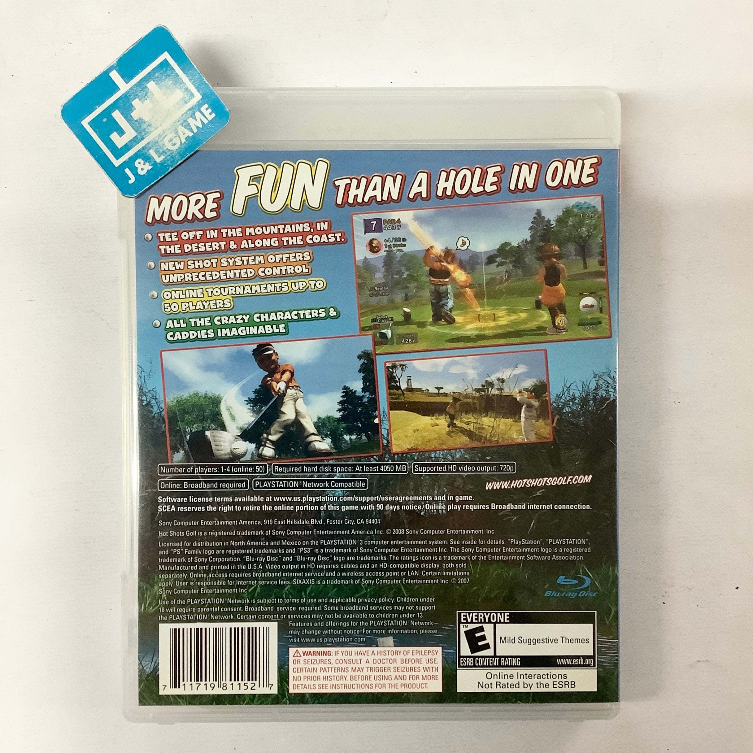 Hot Shots Golf: Out of Bounds - (PS3) PlayStation 3 [Pre-Owned] Video Games SCEA   