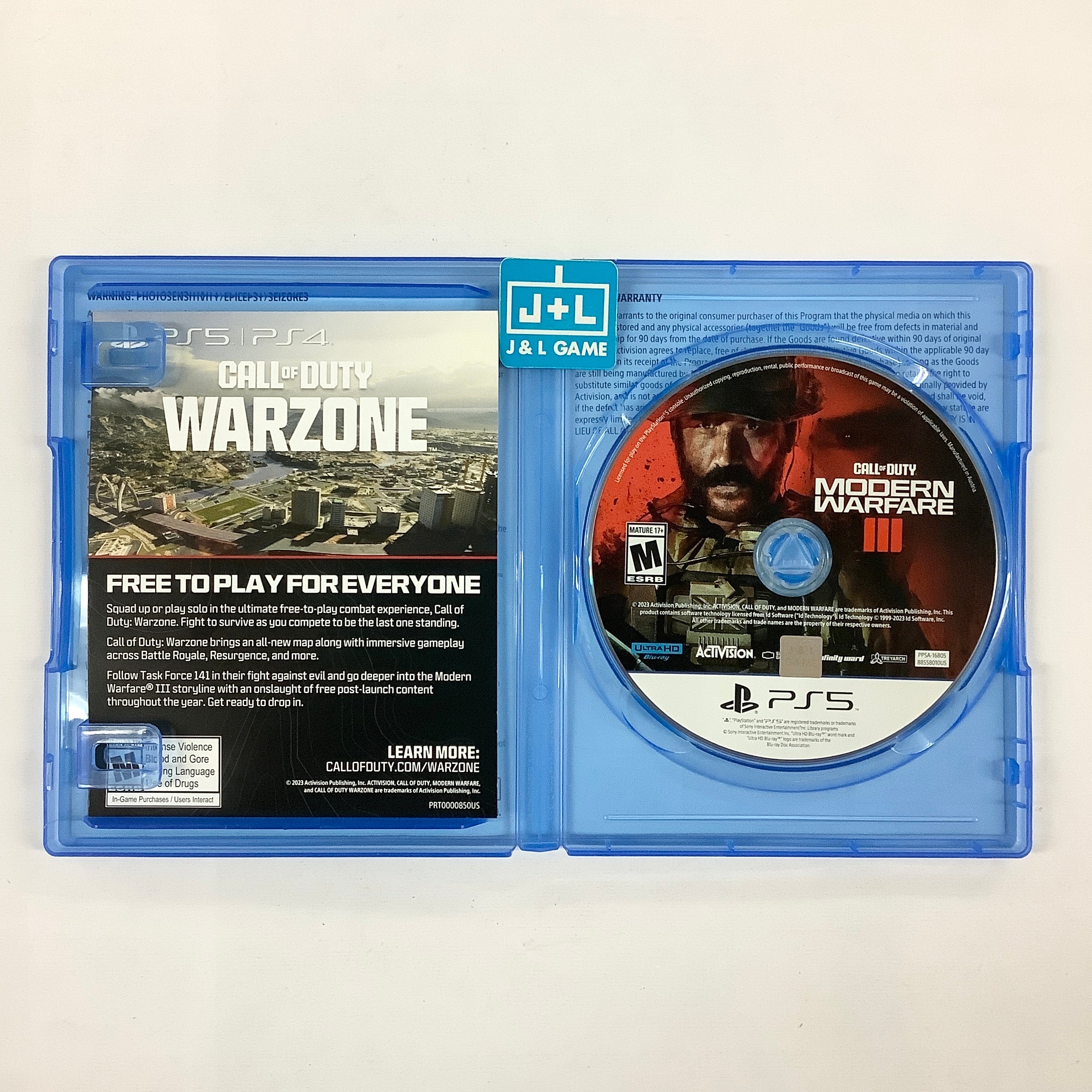 Call of Duty: Modern Warfare III - (PS5) PlayStation 5 [Pre-Owned] Video Games Call of Duty   