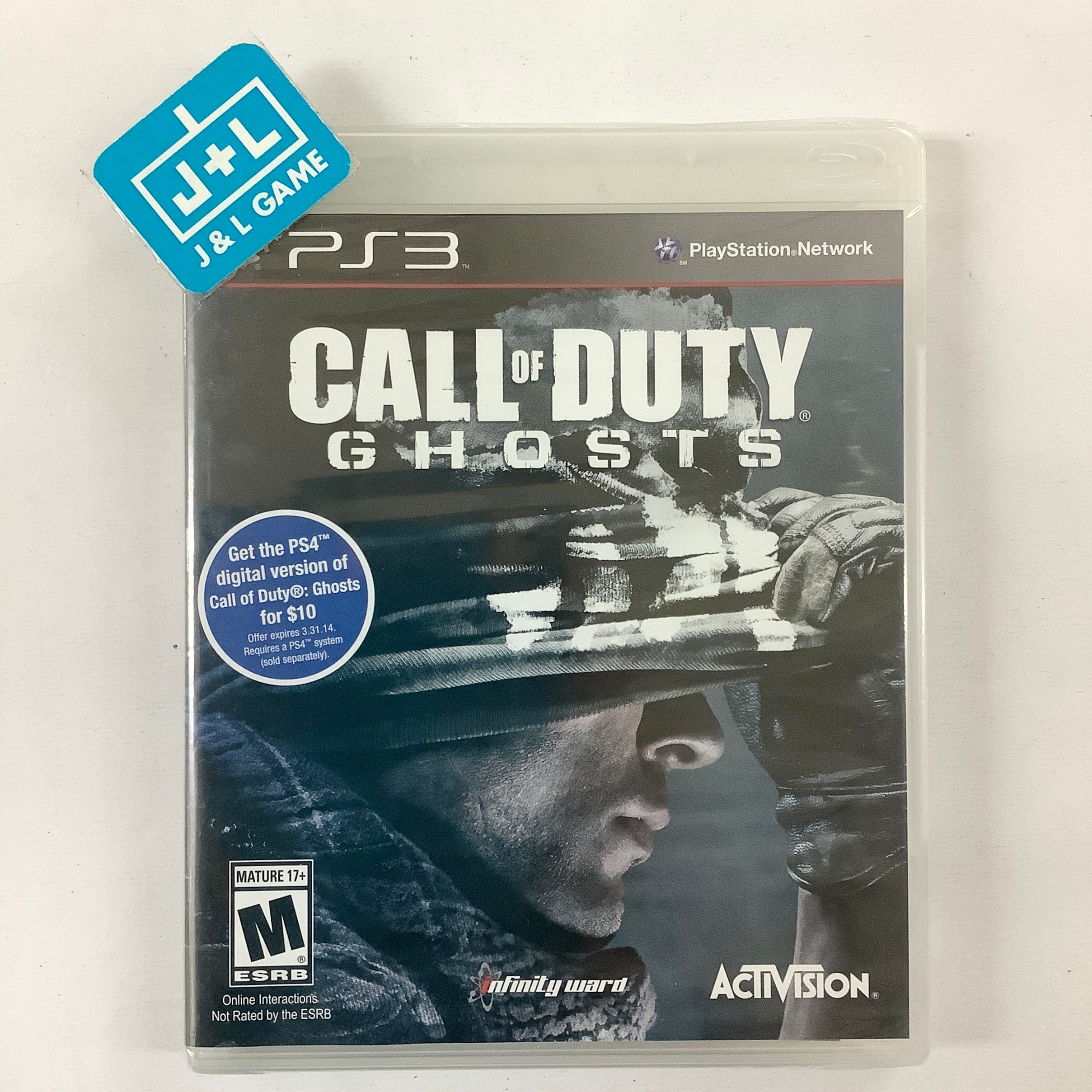 Call of Duty: Ghosts (PS3) PlayStation J&L Game