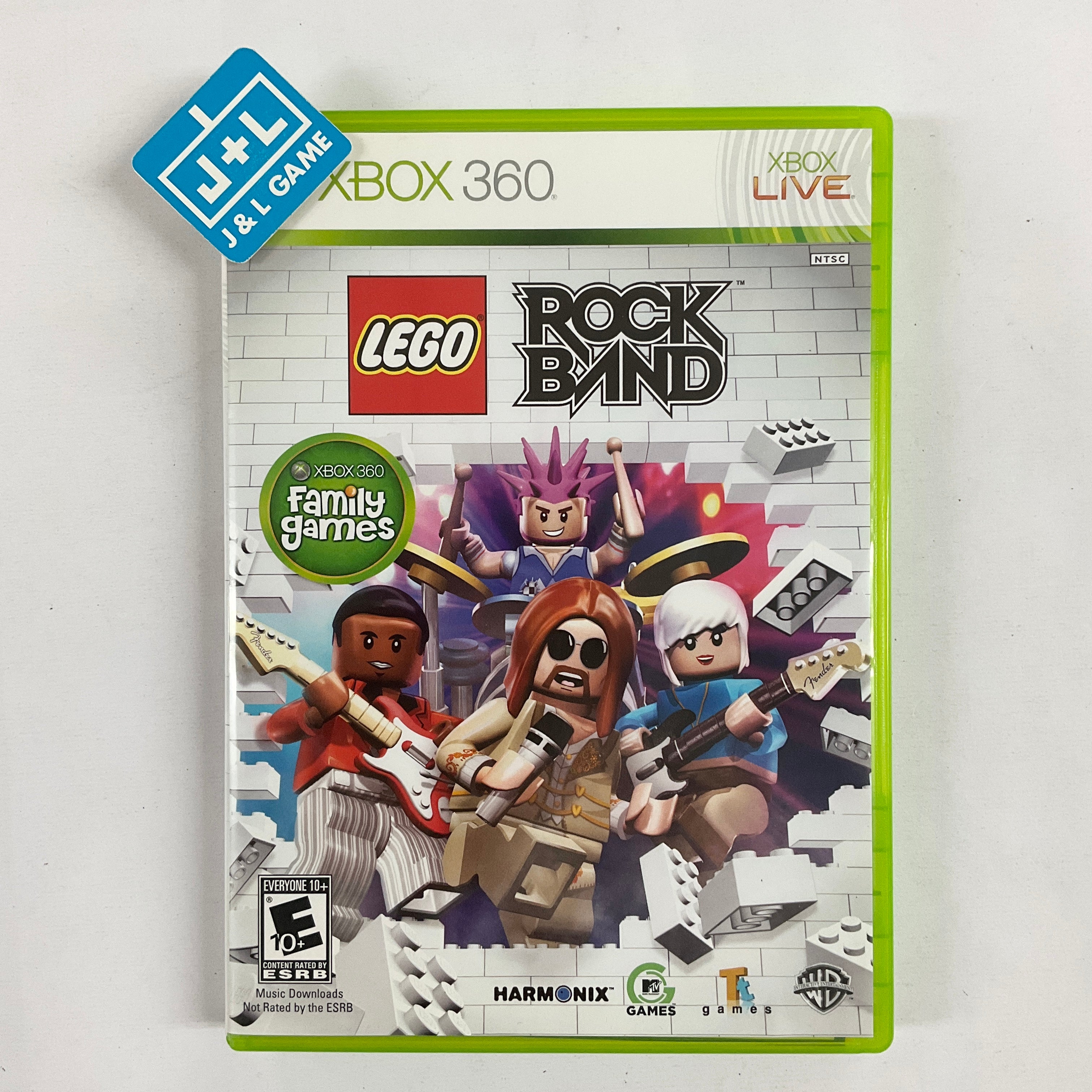 LEGO Rock Band - Xbox 360 [Pre-Owned] Video Games Warner Bros. Interactive Entertainment   