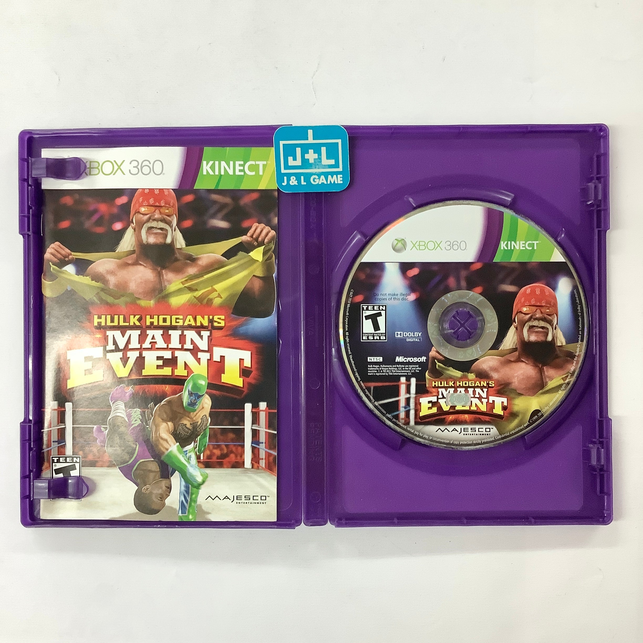 Hulk Hogan's Main Event (Kinect Required) - Xbox 360 [Pre-Owned] Video Games 505 Games   