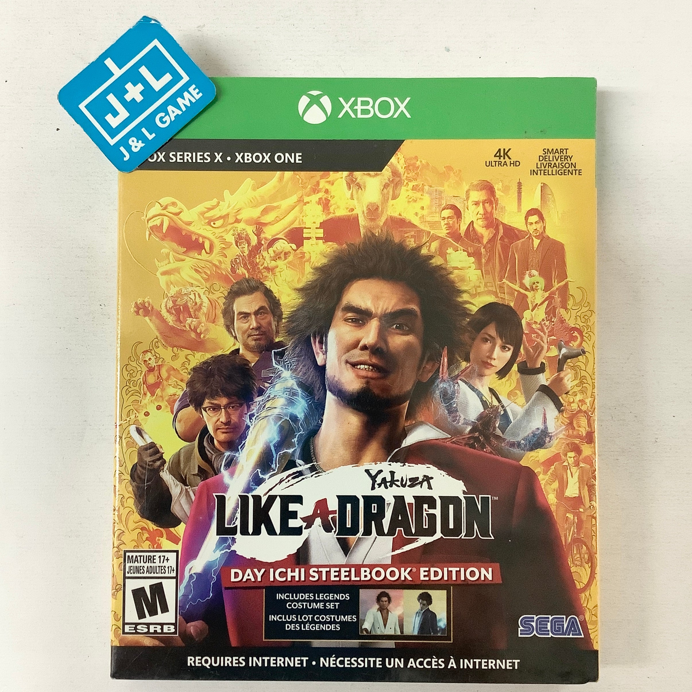 Yakuza: Like a Dragon - Day Ichi Edition - Xbox One Xbox Series X Video Games SEGA