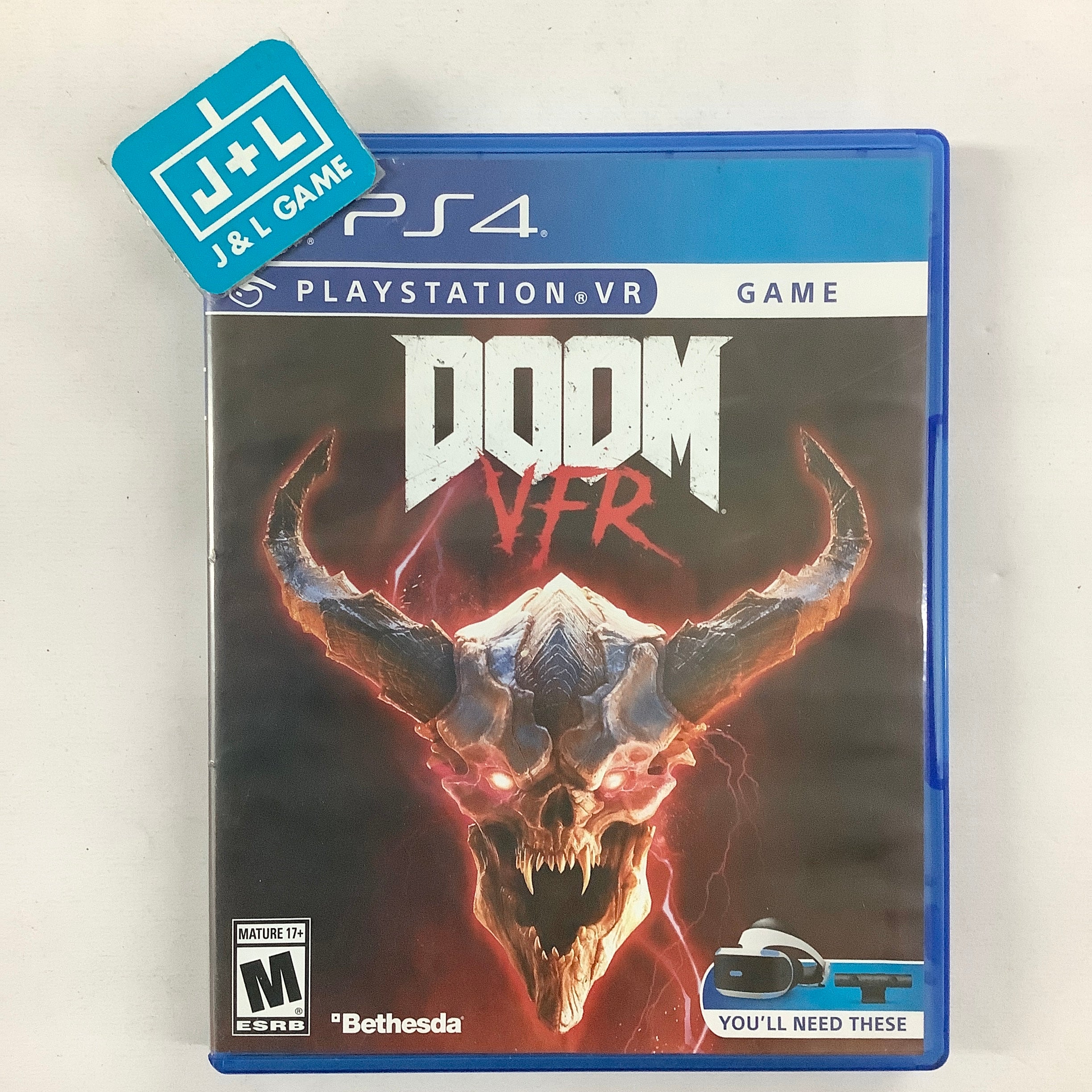 DOOM VFR (PlayStation VR) - (PS4) PlayStation 4 [Pre-Owned] | J&L Game