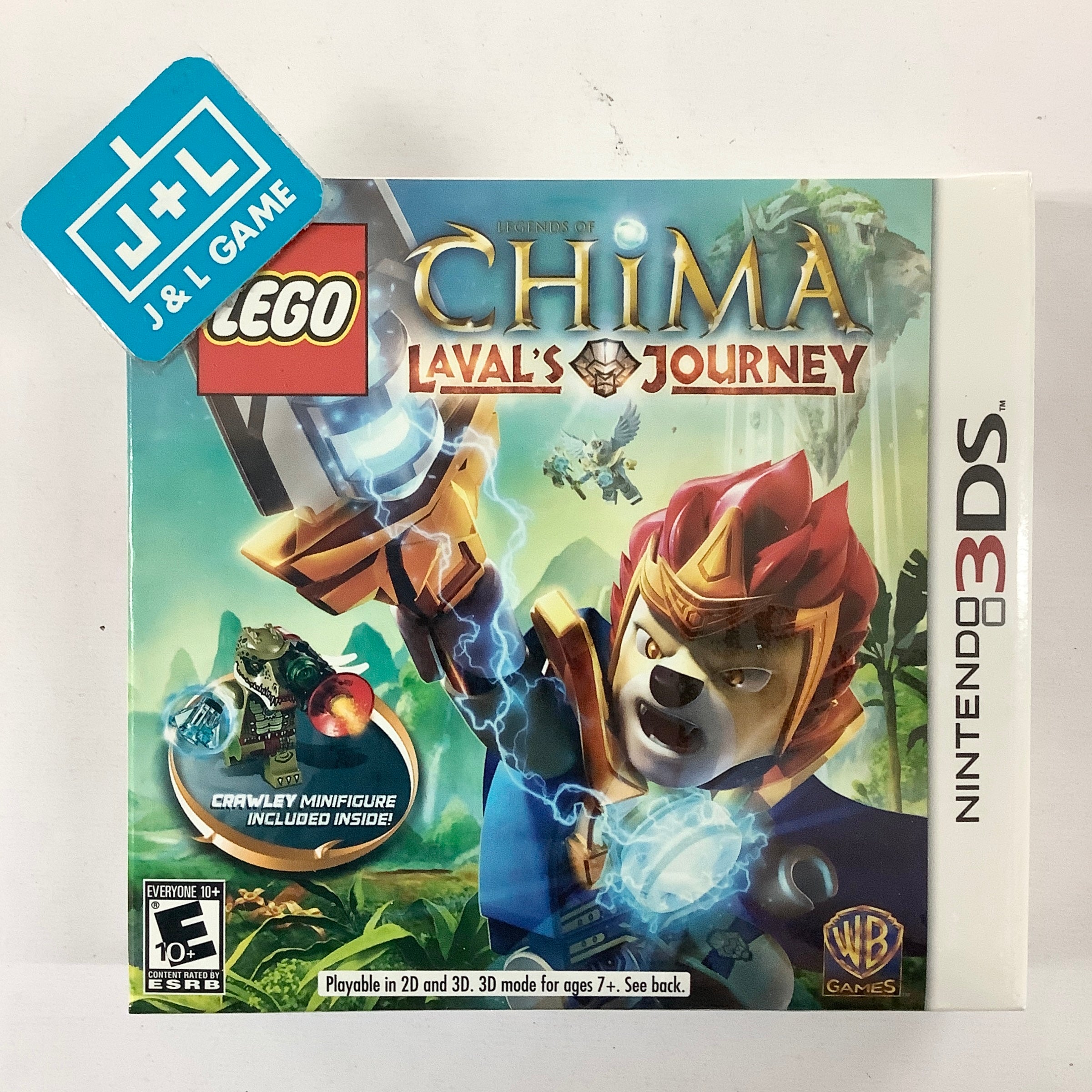 LEGO Legends of Chima: Laval's Journey (with Crawley Minifigure) - Nintendo 3DS