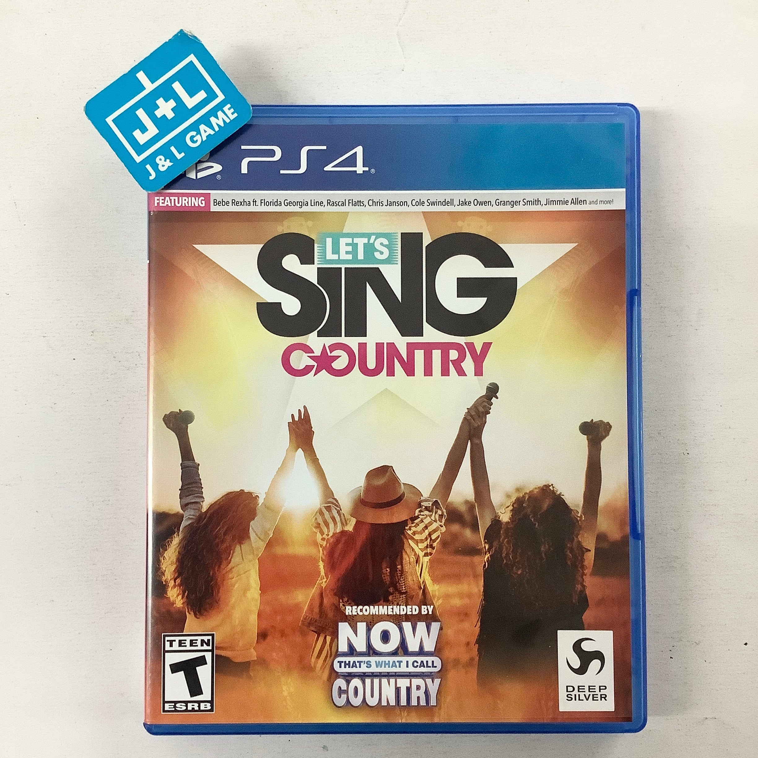 Let's Sing Country (PS4) PlayStation [Pre-Owned] J&L Game