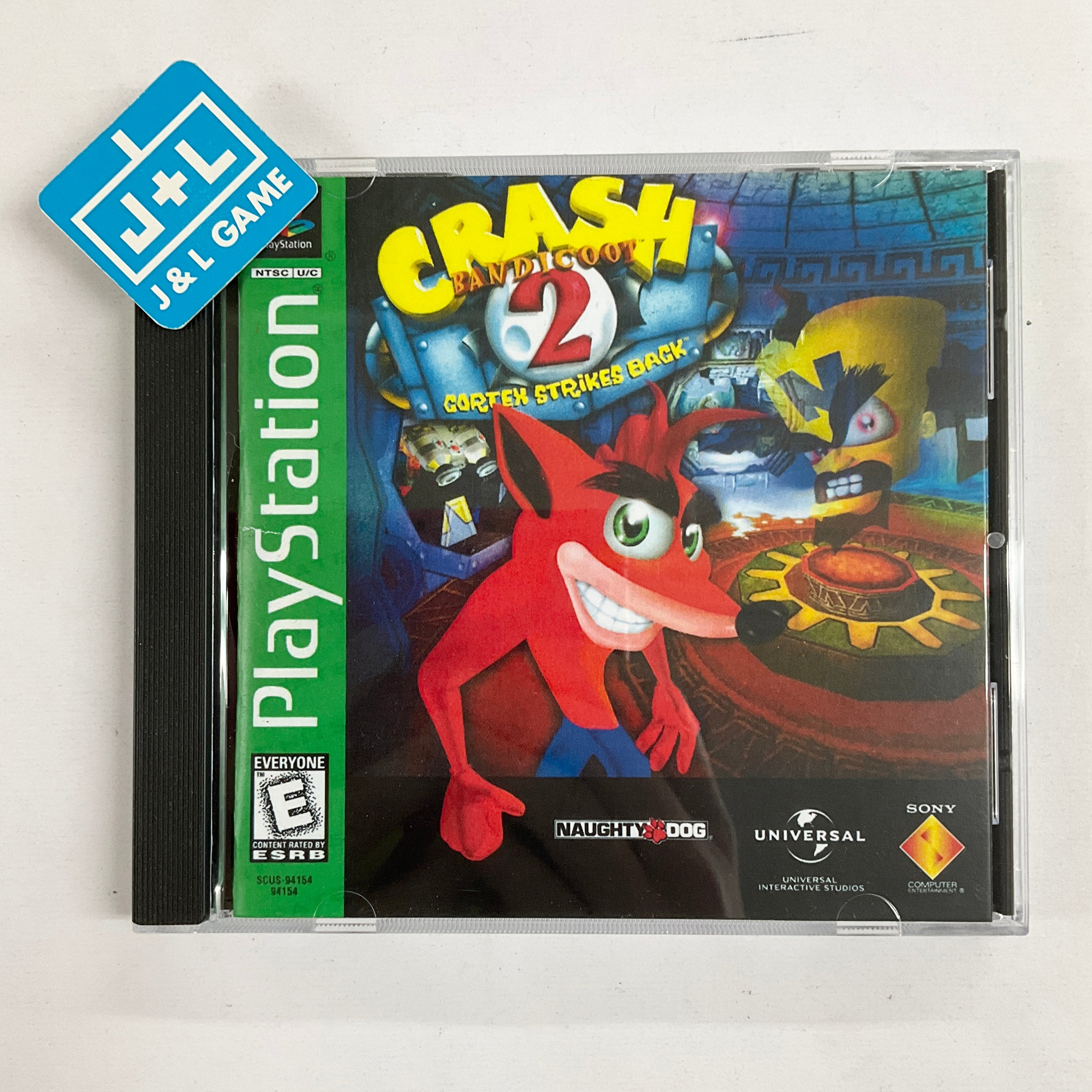 Crash Bandicoot 2: Cortex Strikes Back (Greatest Hits) - (PS1