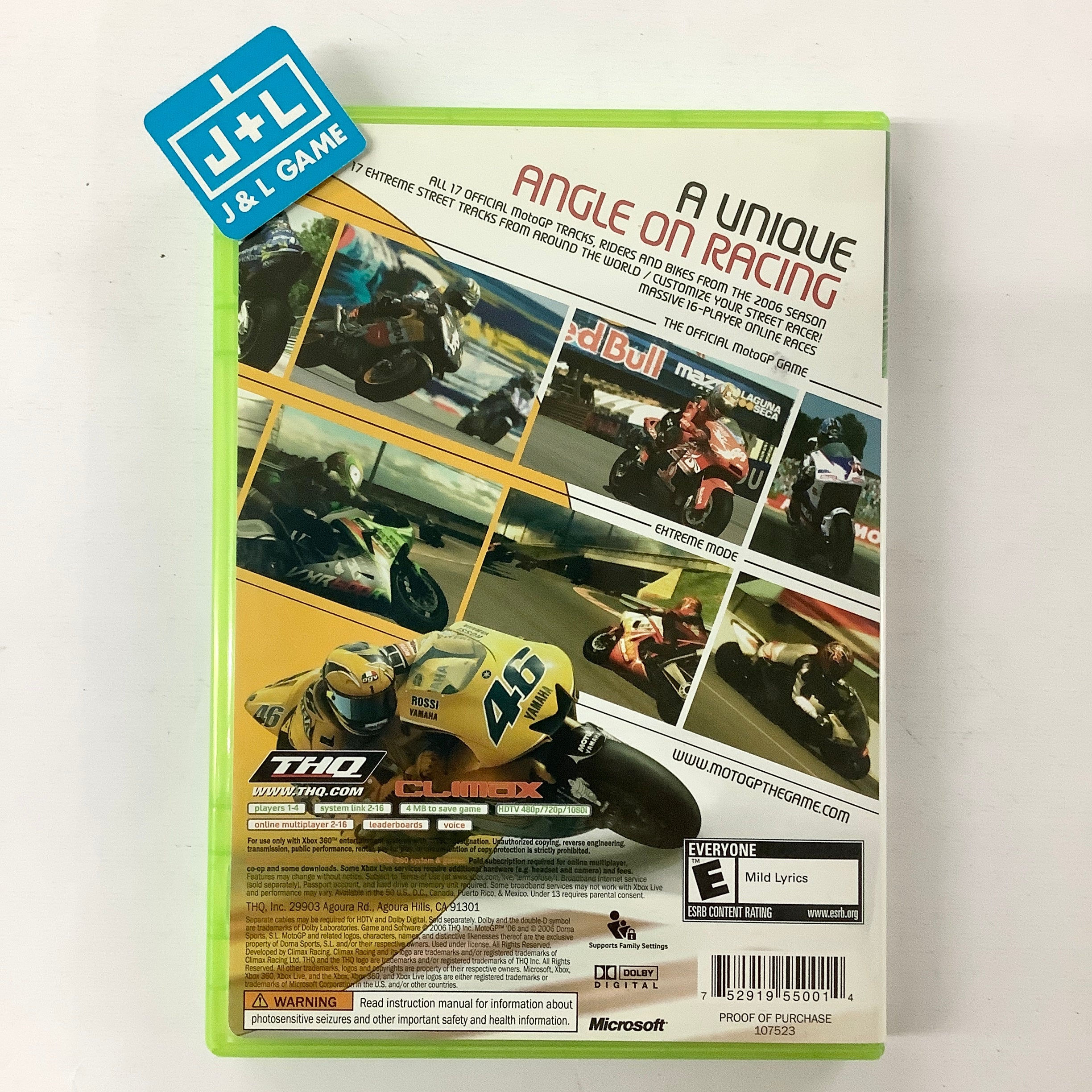MotoGP '06 - Xbox 360 [Pre-Owned] Video Games THQ   