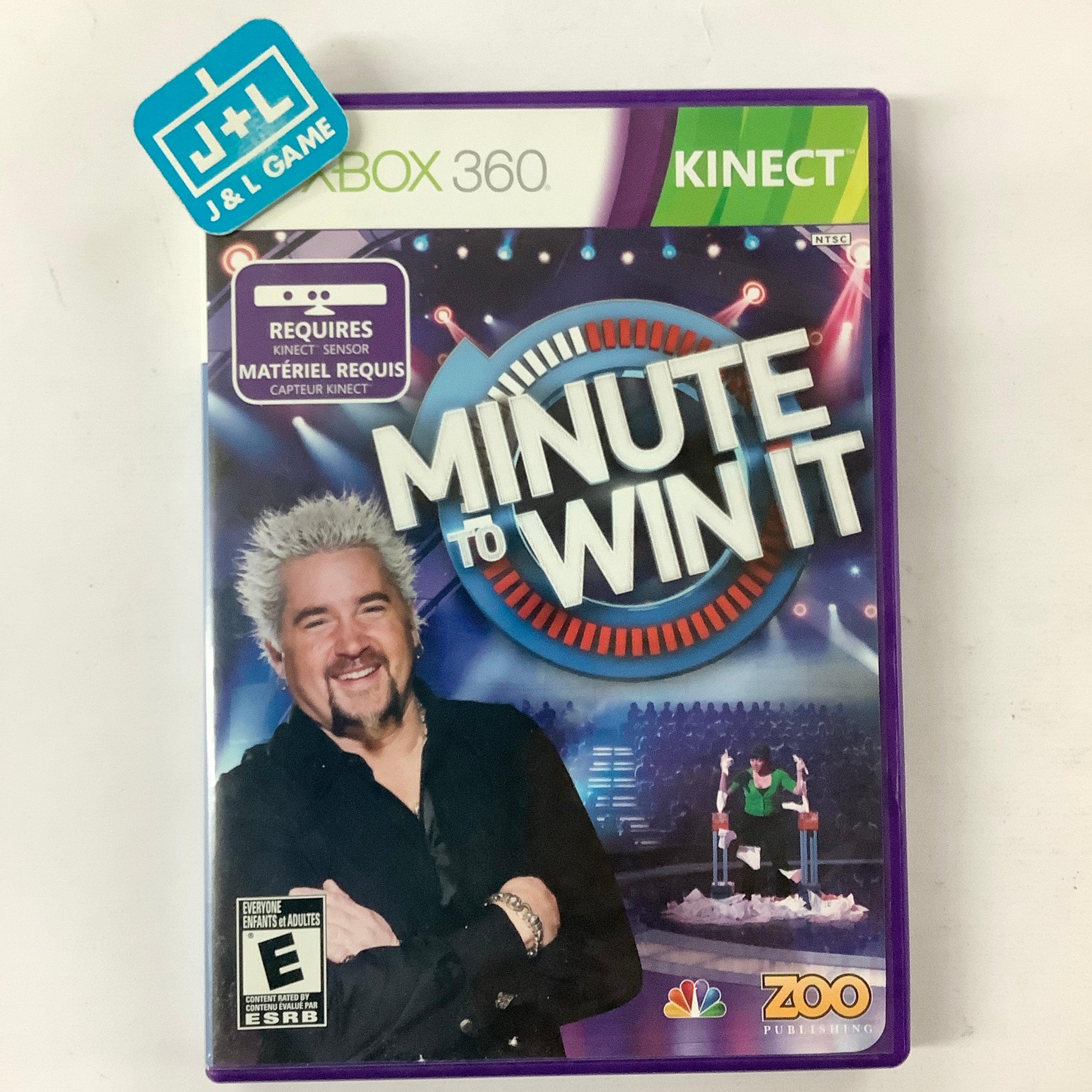 Minute to Win It (Kinect Required) - Xbox 360 [Pre-Owned] | J&L Game