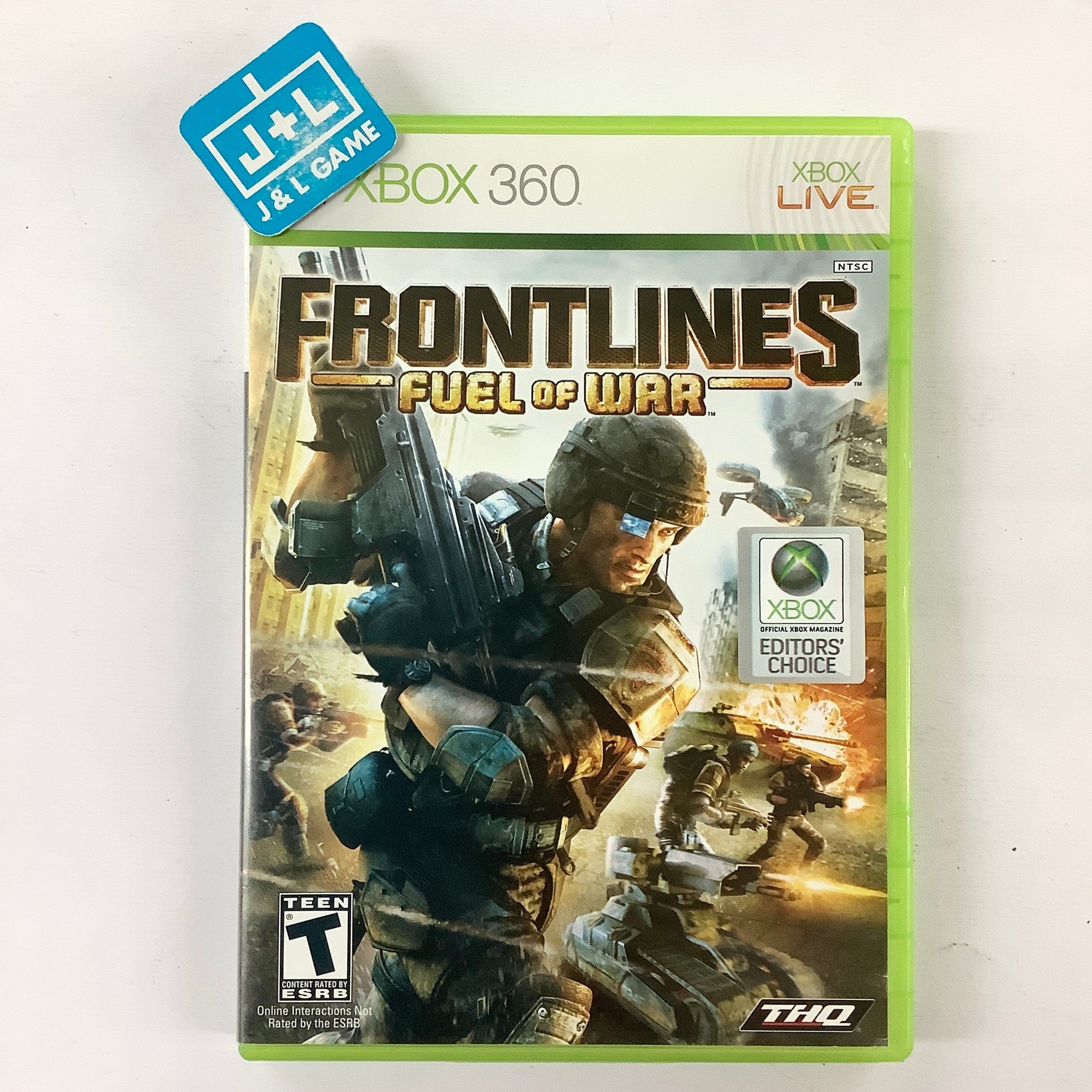 Frontlines: Fuel of War - Xbox 360 [Pre-Owned] Video Games THQ   