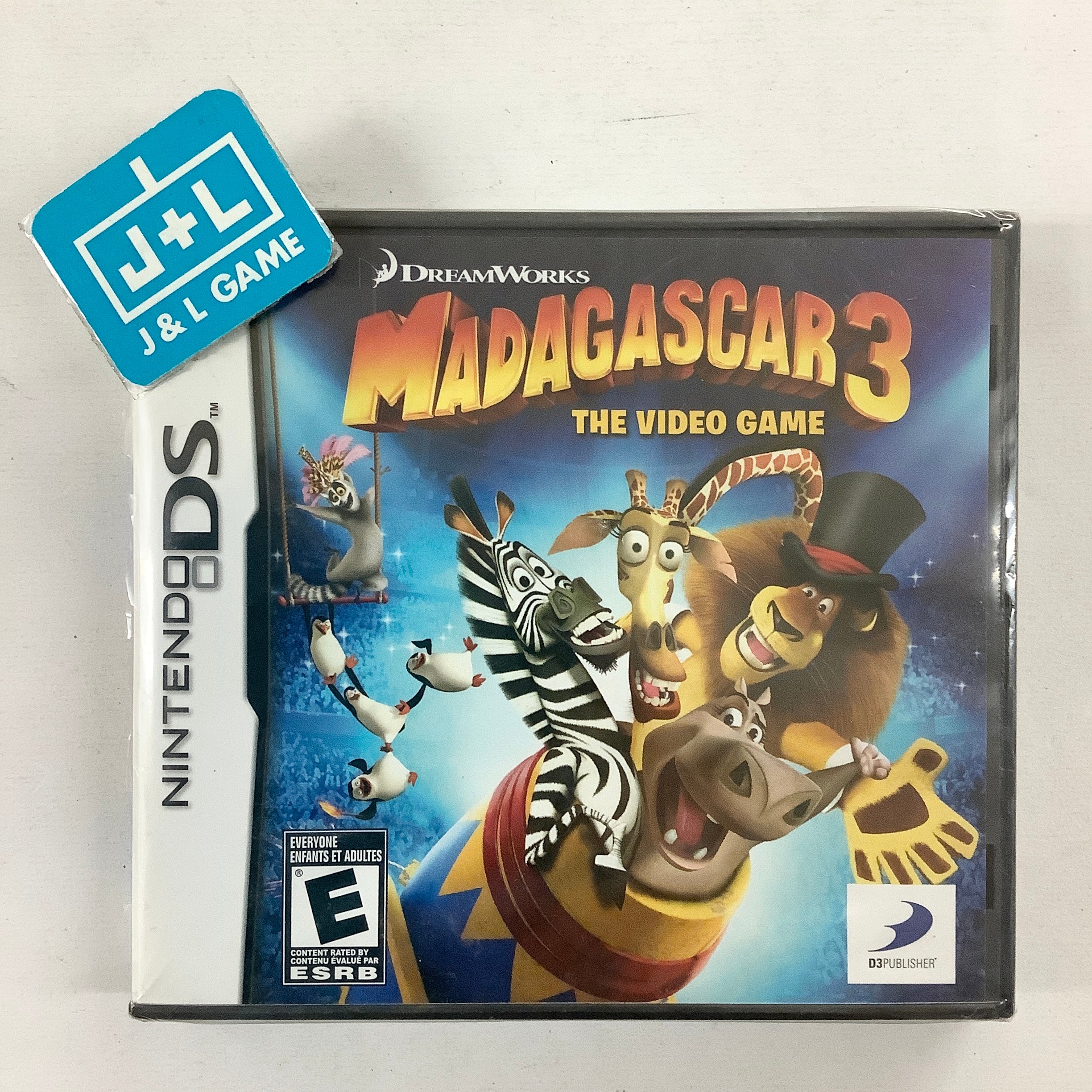 Madagascar 3: The Video Game - (NDS) Nintendo DS | J&L Game