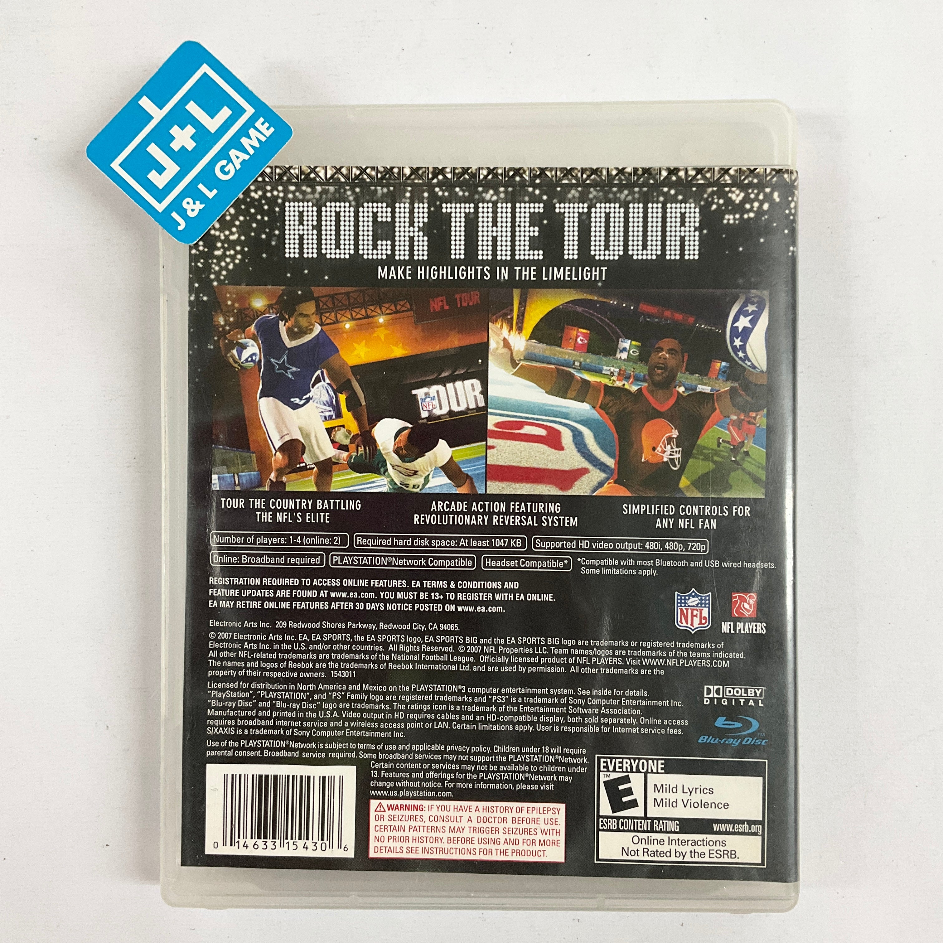 NFL Tour - (PS3) PlayStation 3 [Pre-Owned] Video Games Electronic Arts   